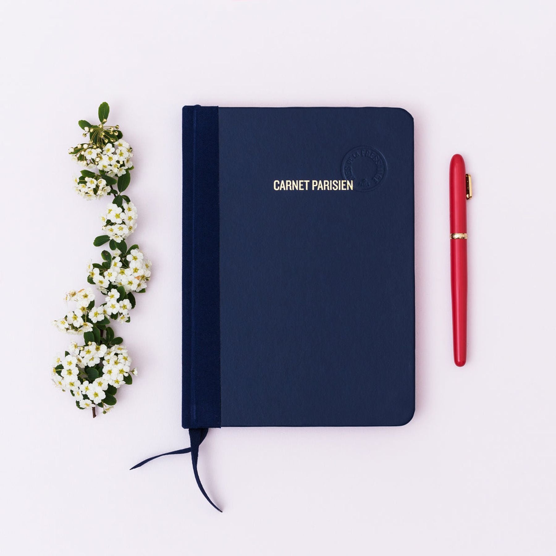 Carnet parisien bleu