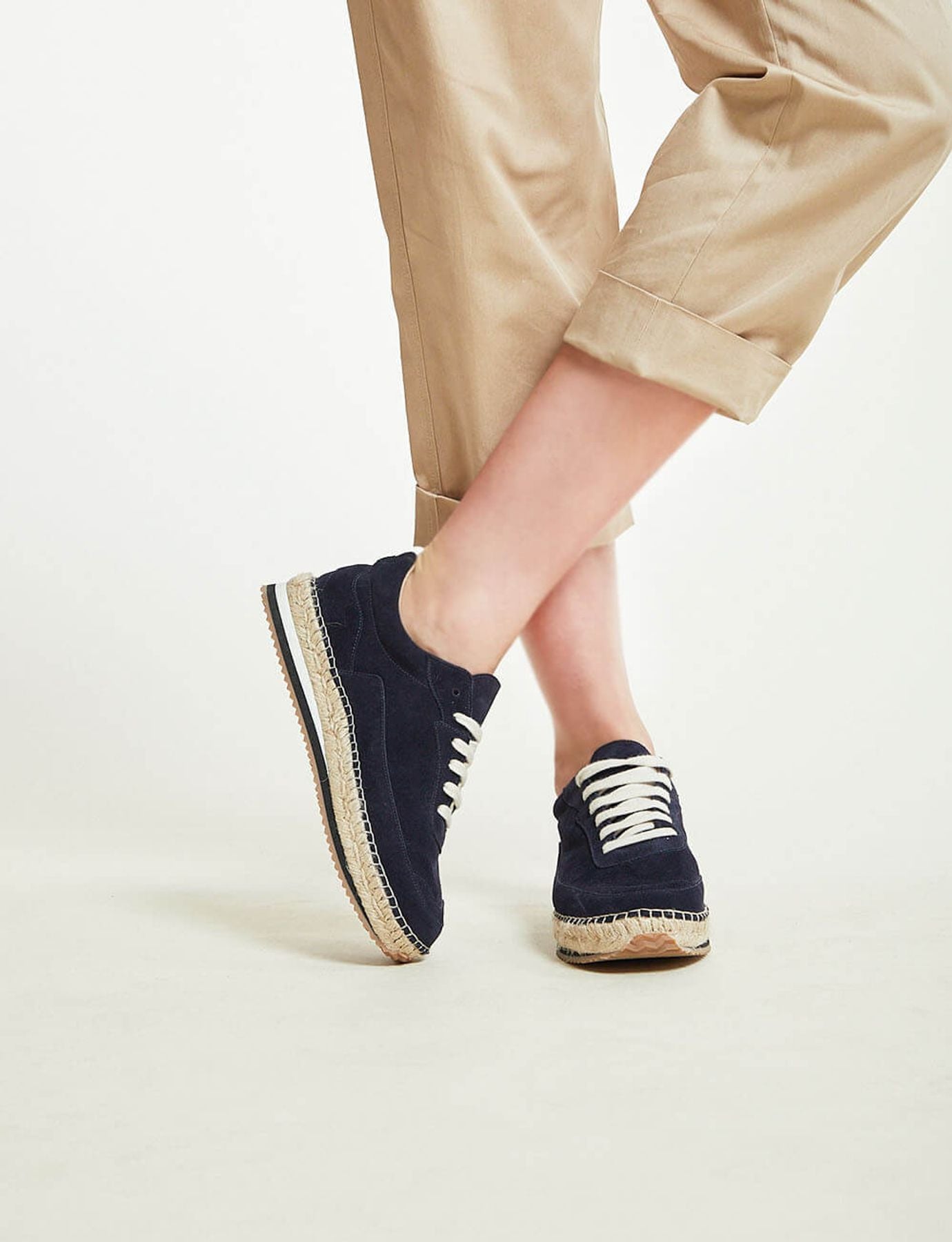 Zapatillas Tracy azul marino