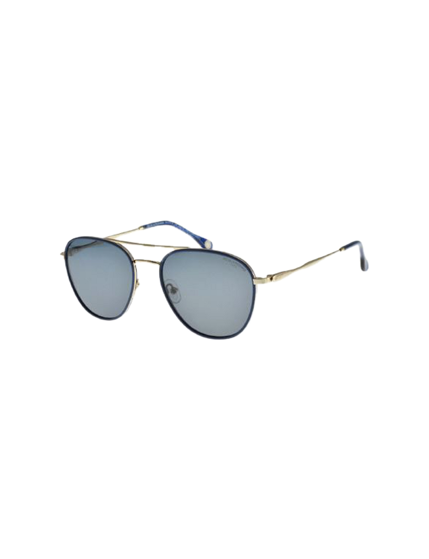 Lunettes de soleil Garance bleu or