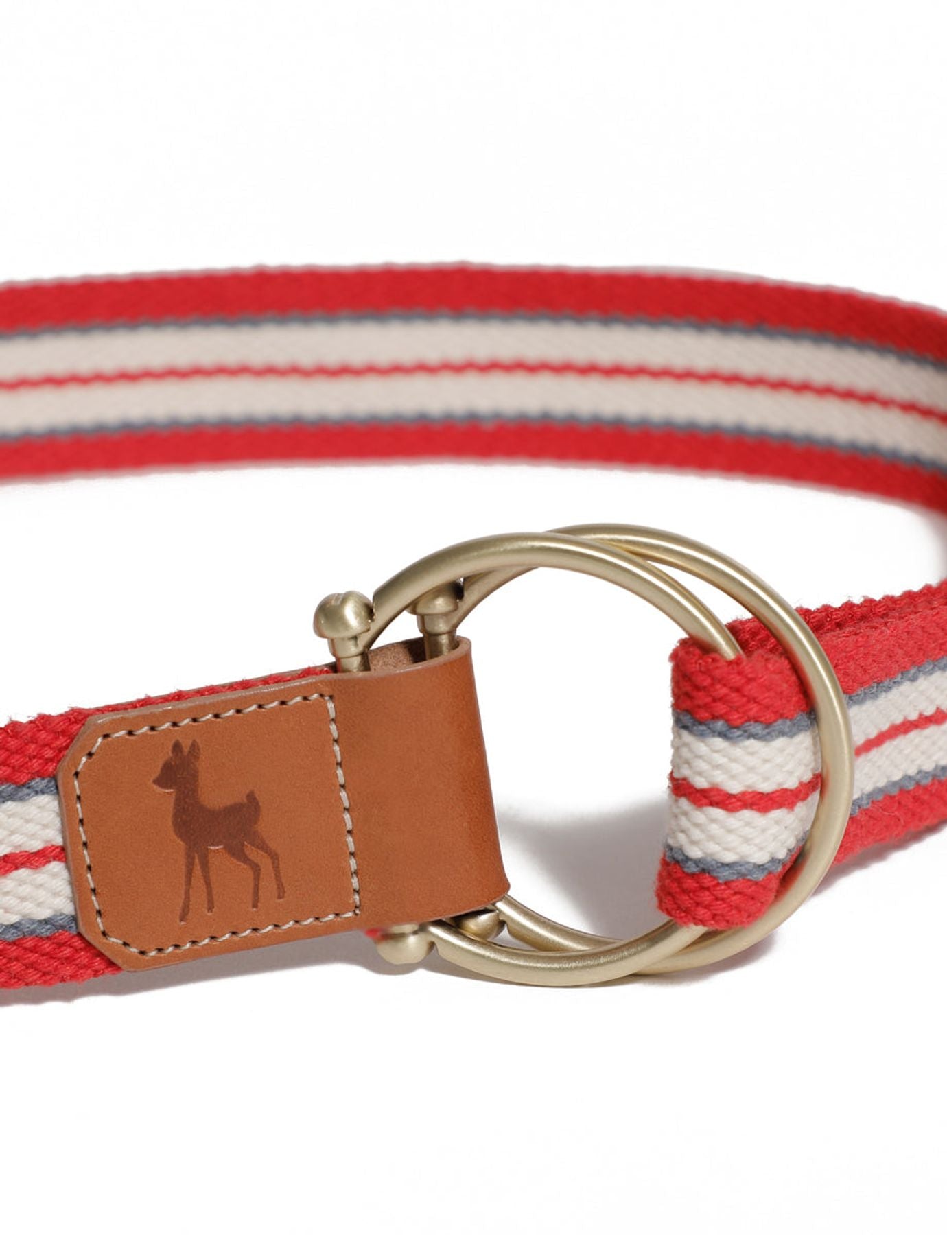 Red and white Germaine belt