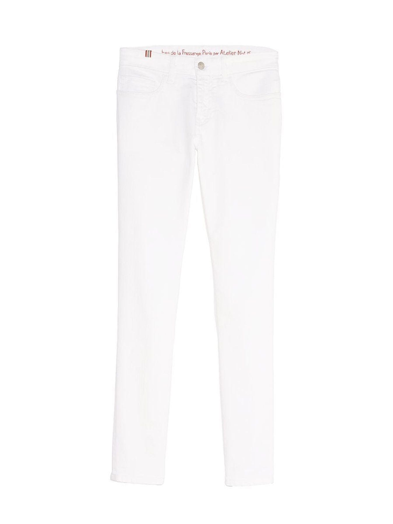 Vaqueros blancos de bambú