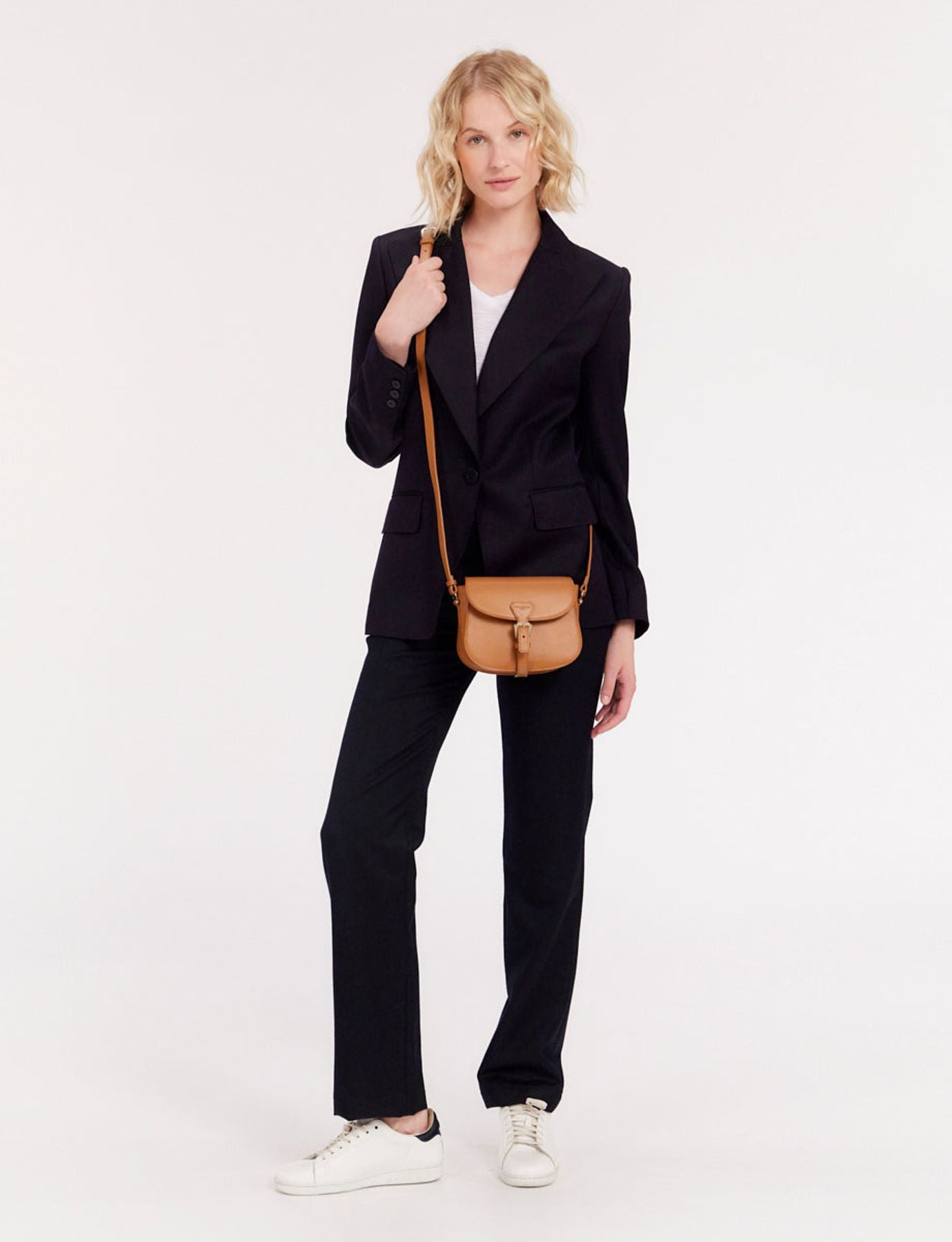 Sac baby Flâneur cuir camel