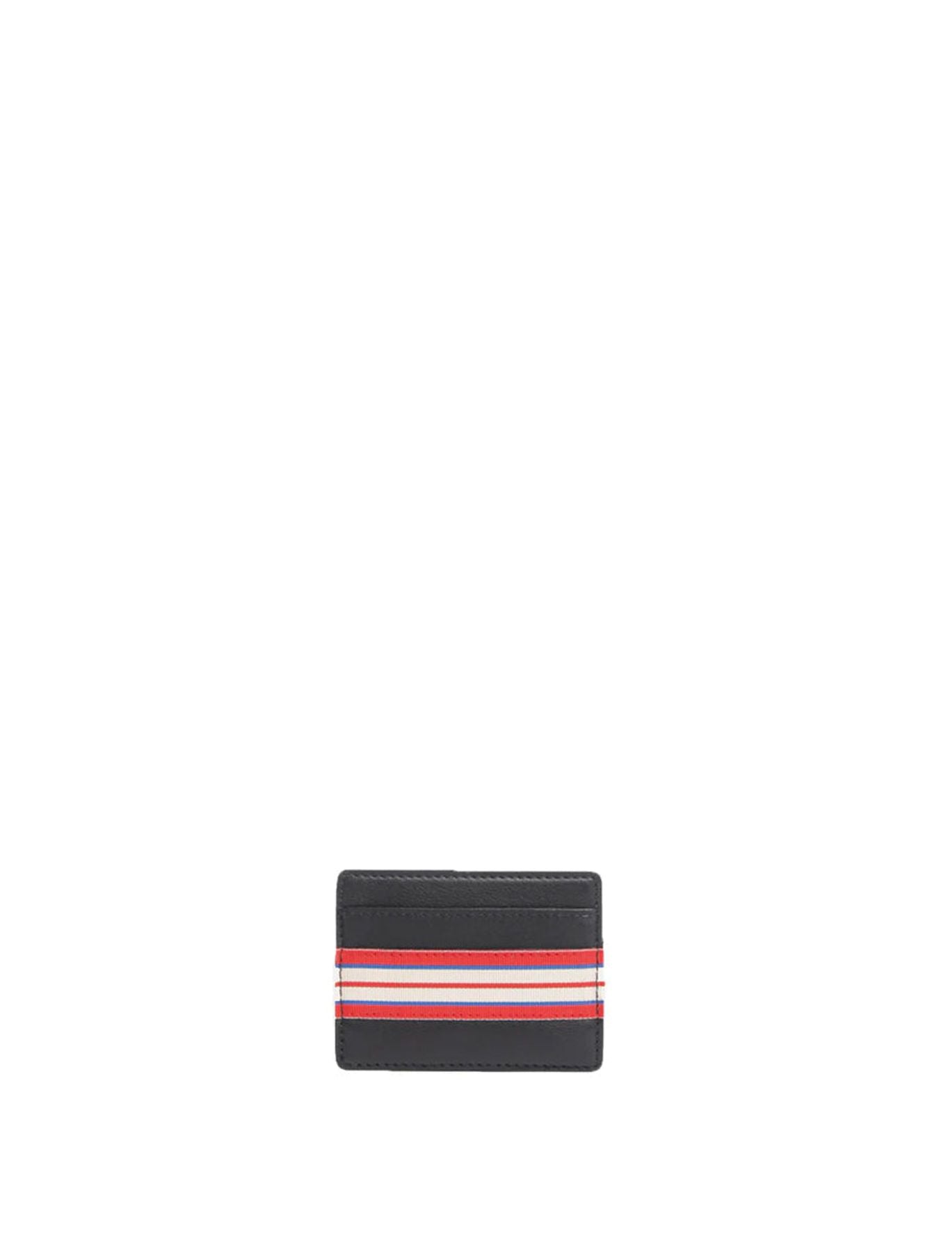 Porte-cartes simple Le Parisien cuir noir