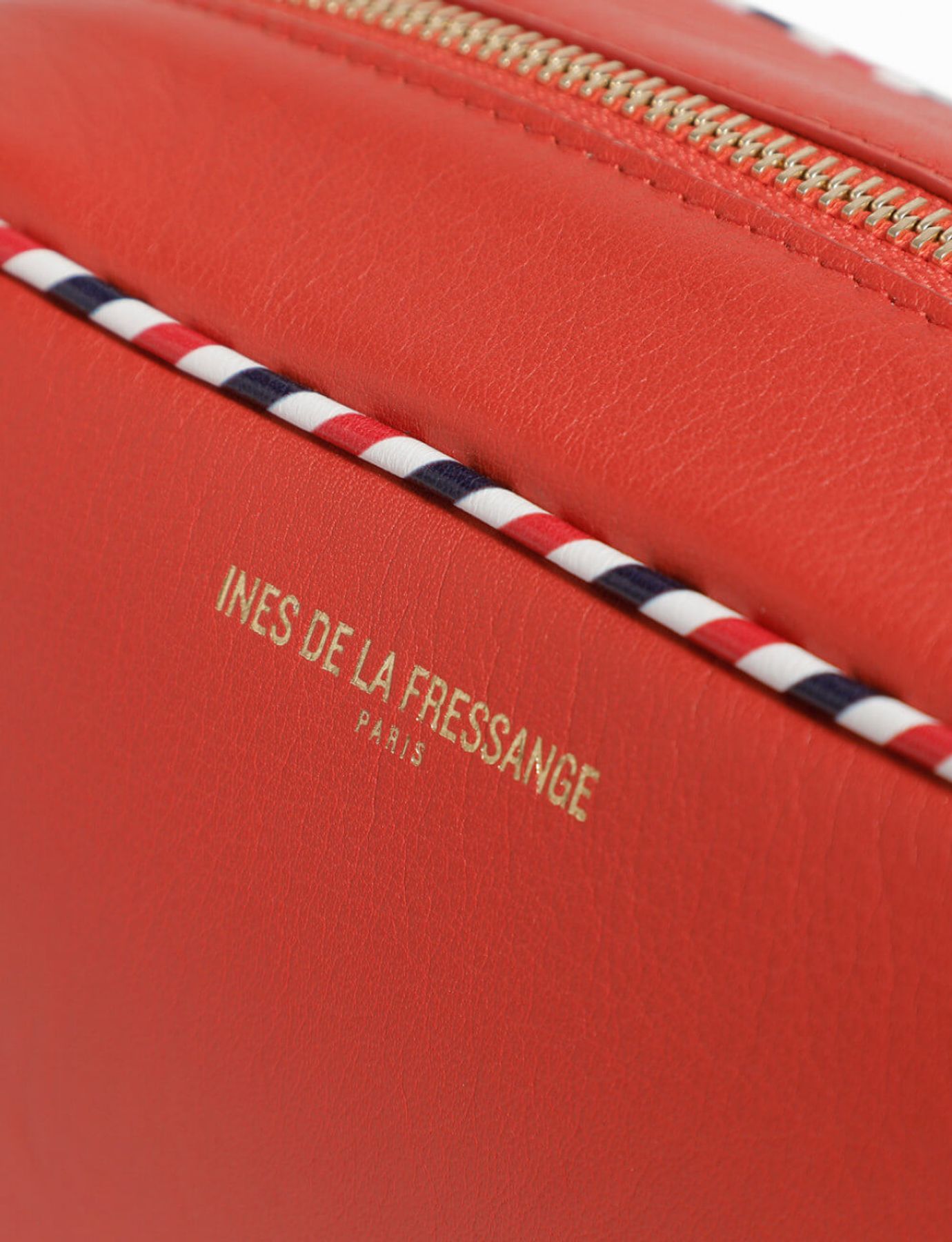 Marcia red leather bag