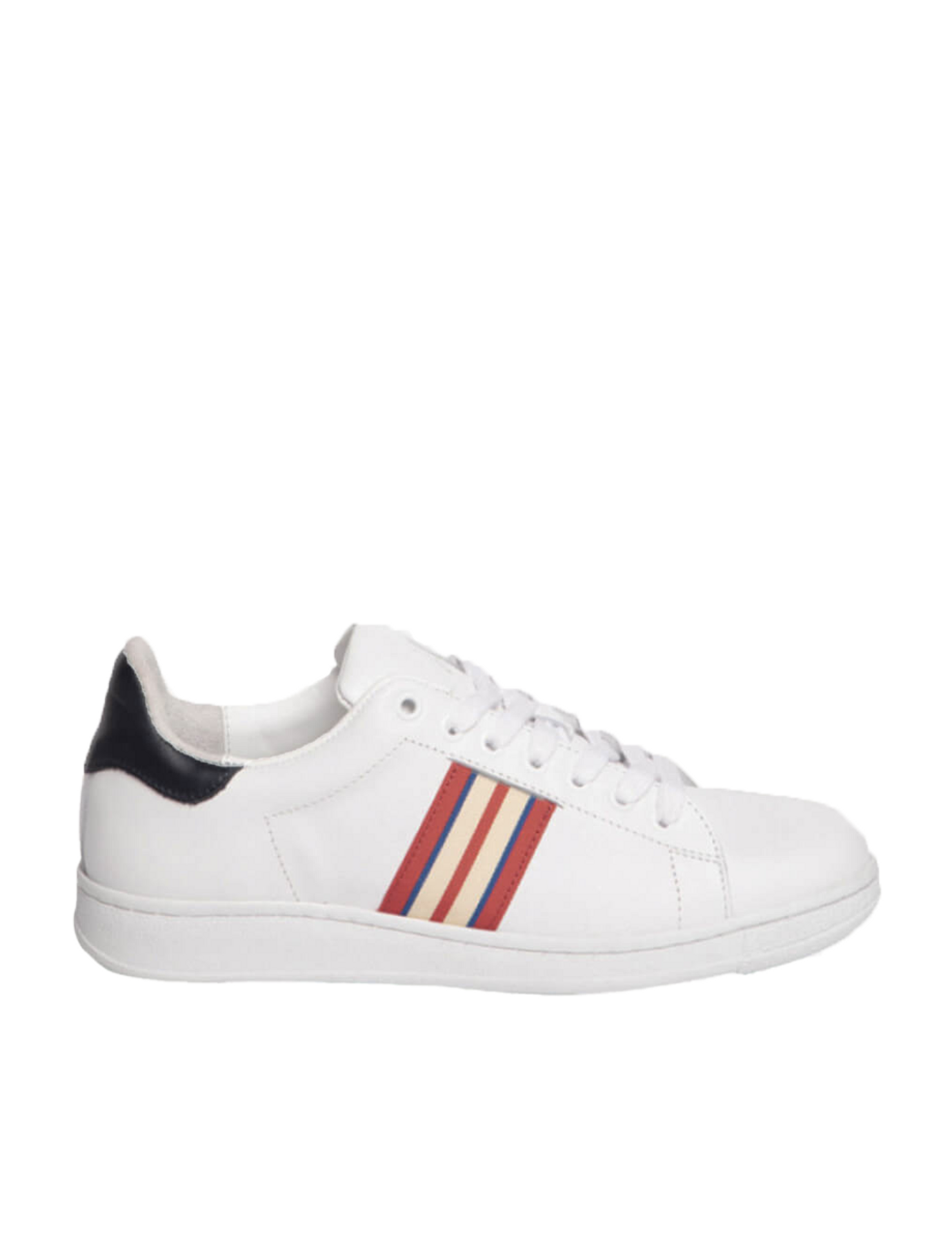 Sneaker Charly dreifarbige Galonstreifen
