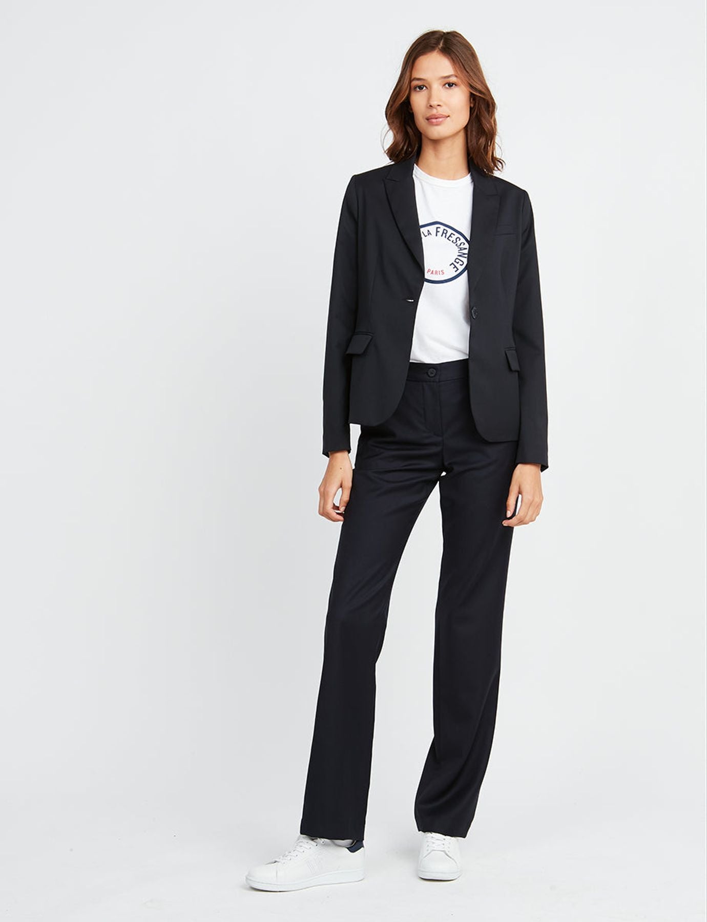 Nicoletta navy blue jacket no longer in use