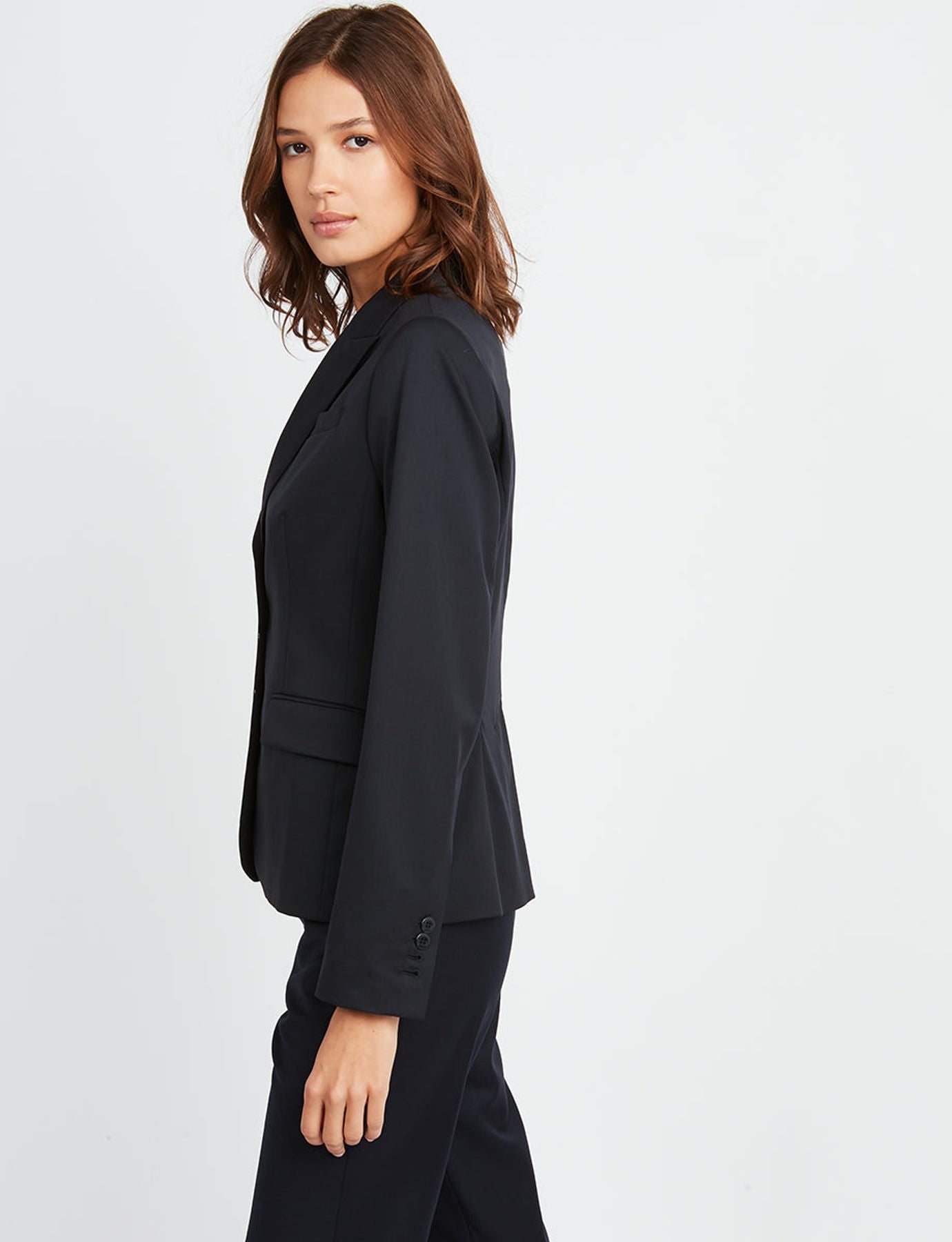 Nicoletta navy blue jacket no longer in use