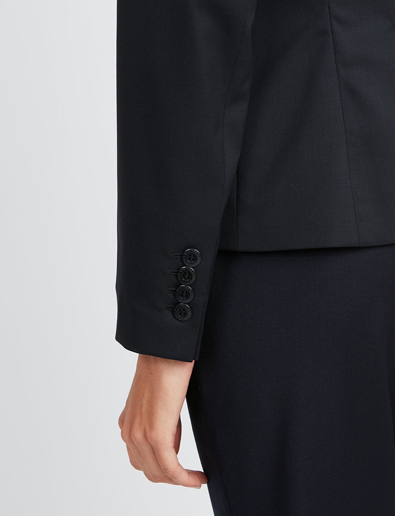 Nicoletta navy blue jacket no longer in use