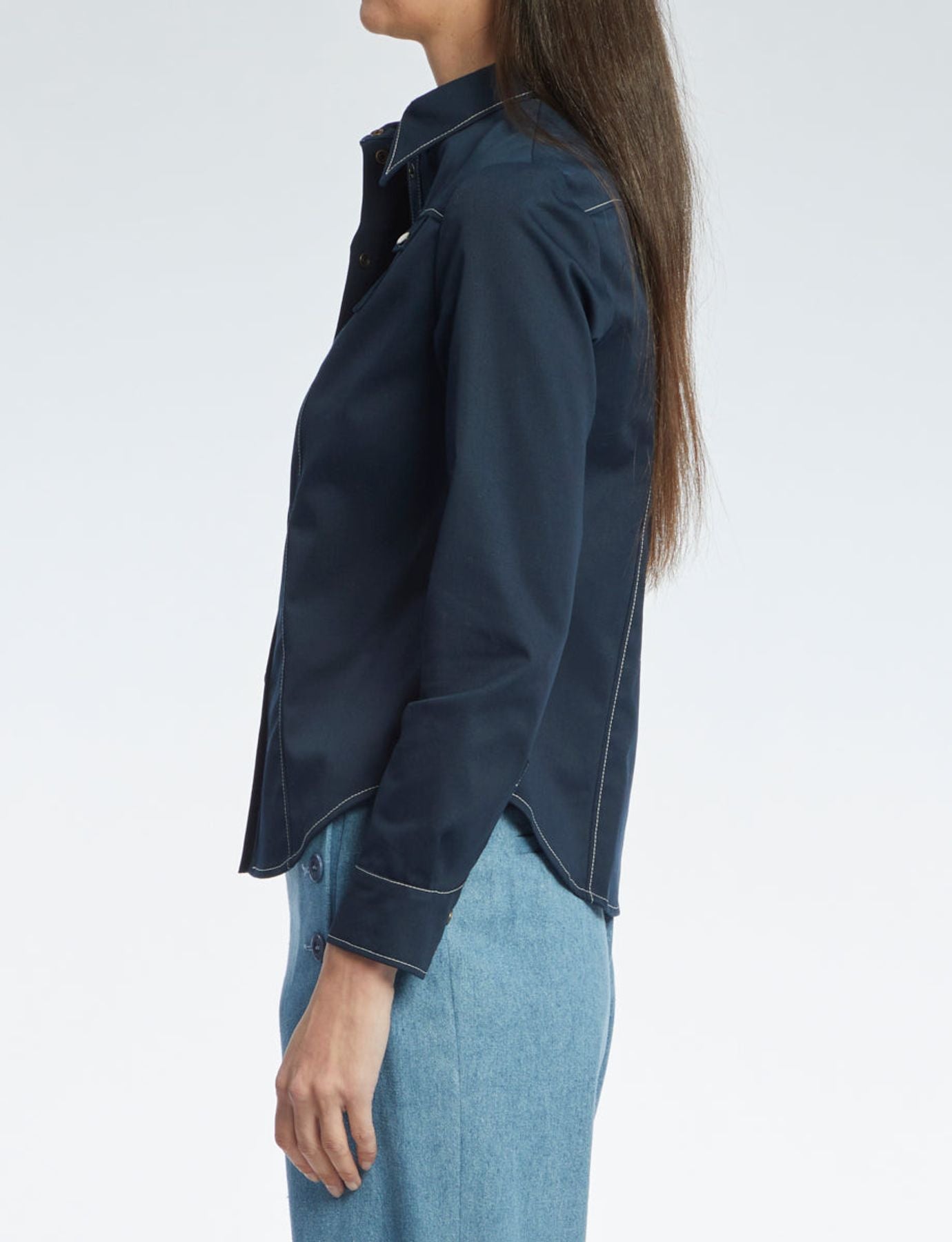 Camicia Myrna blu navy