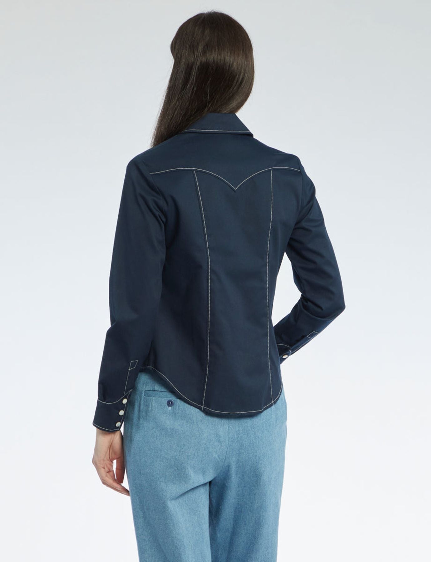 Camicia Myrna blu navy