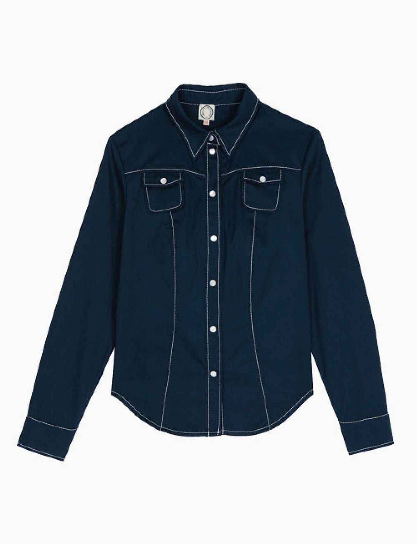 Camicia Myrna blu navy