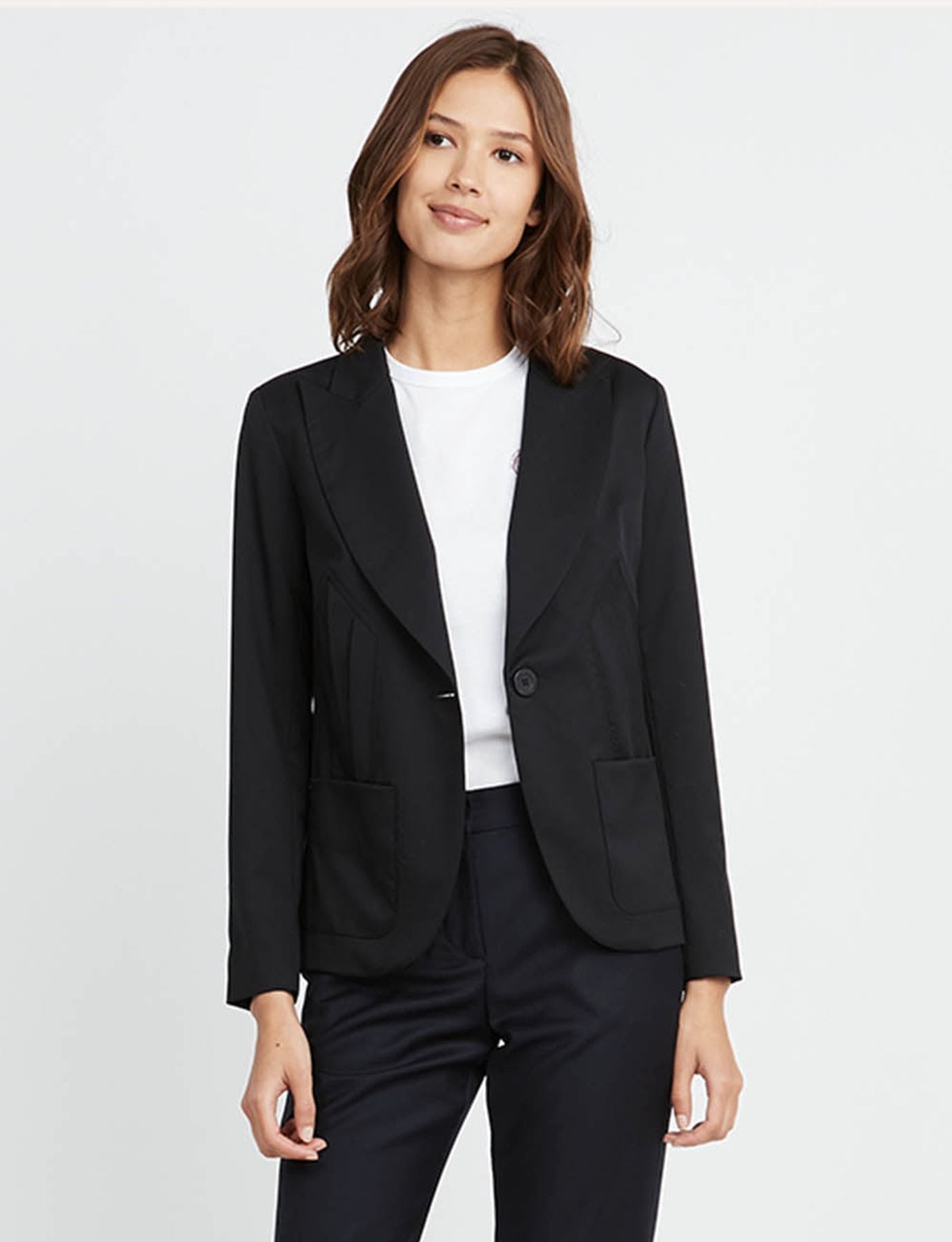 Jacke Garance marineblau