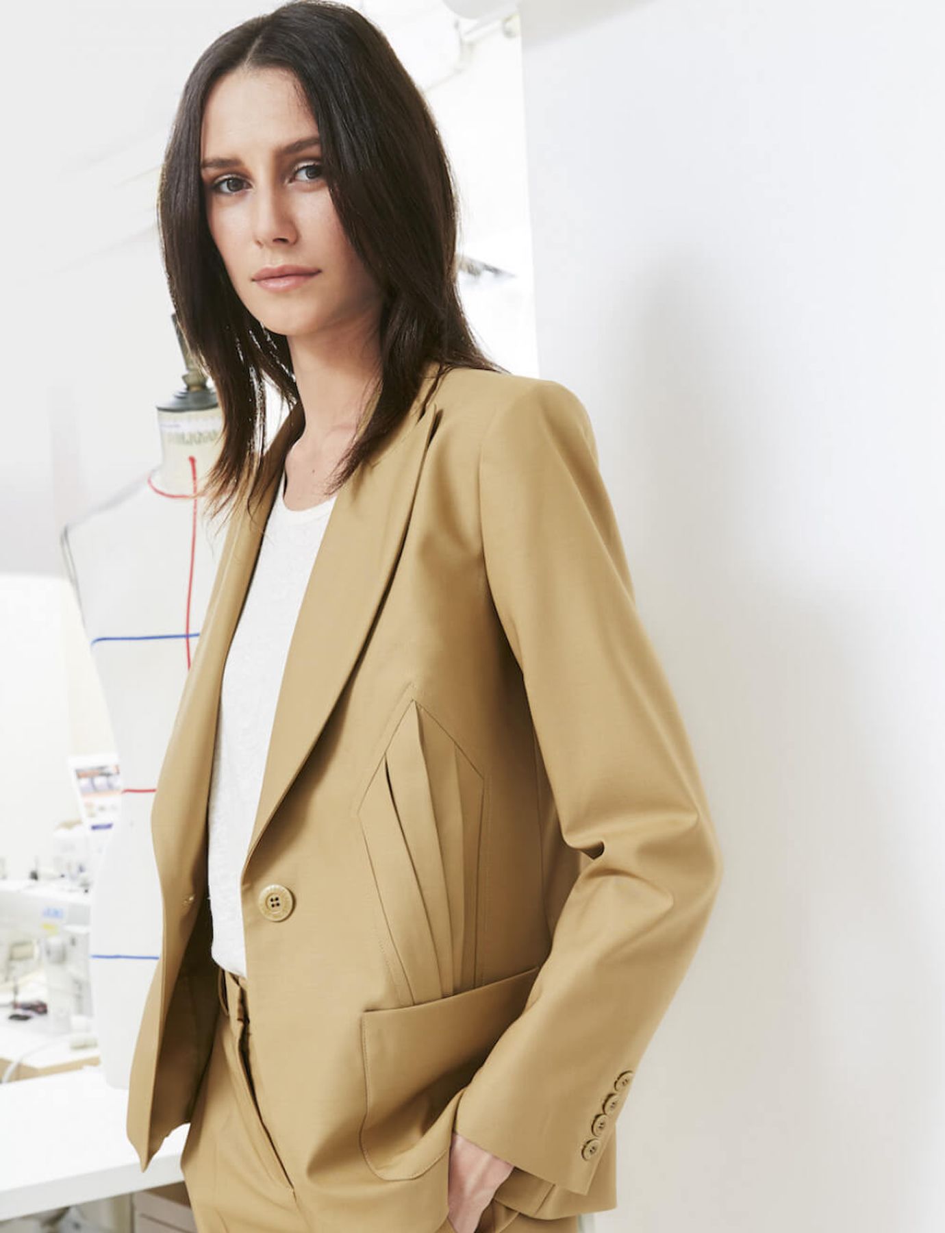 Garance camel jacket