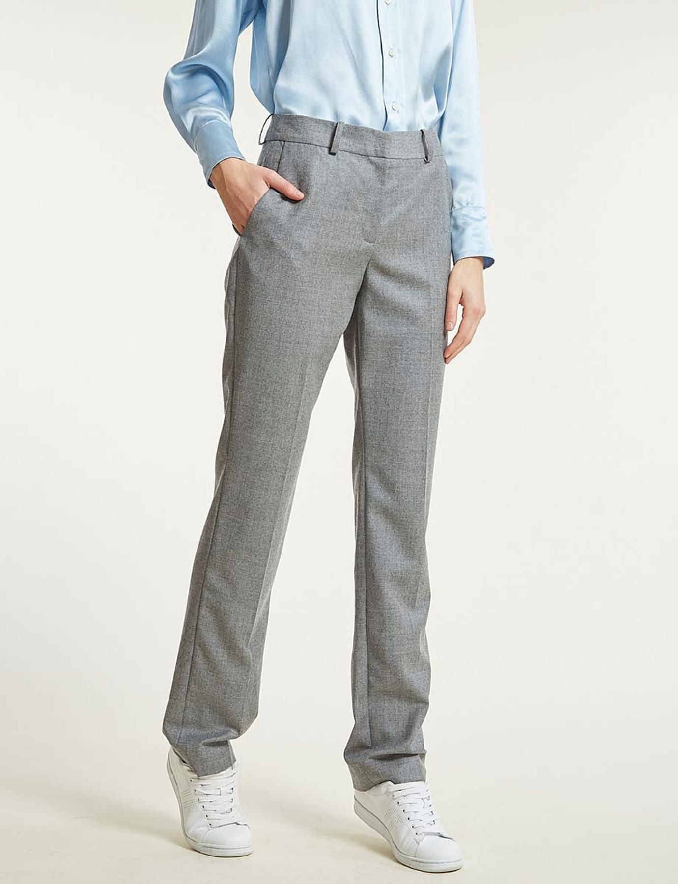 Pantalones Anatole grises