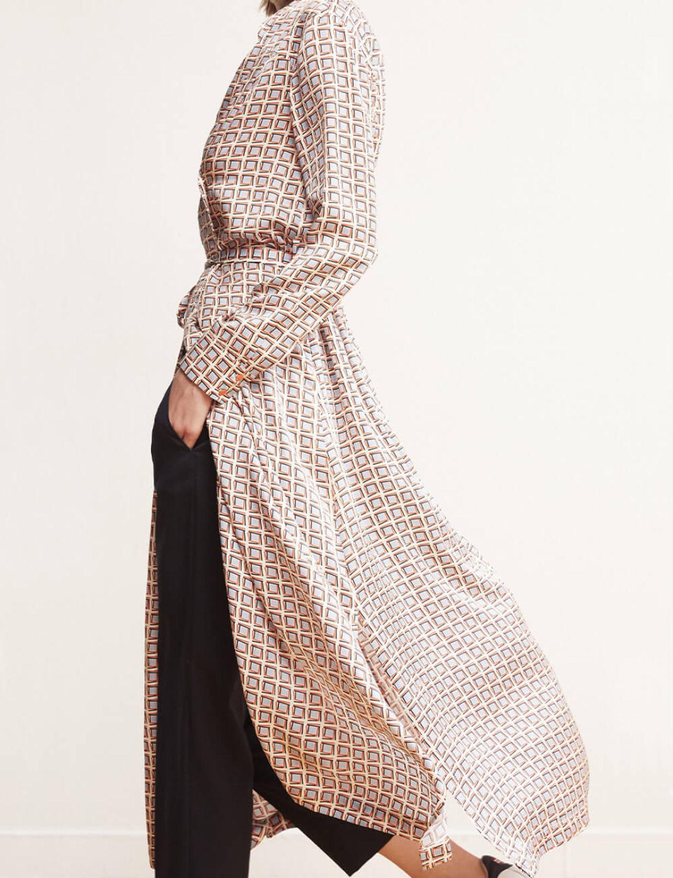 Jodie brest print dress