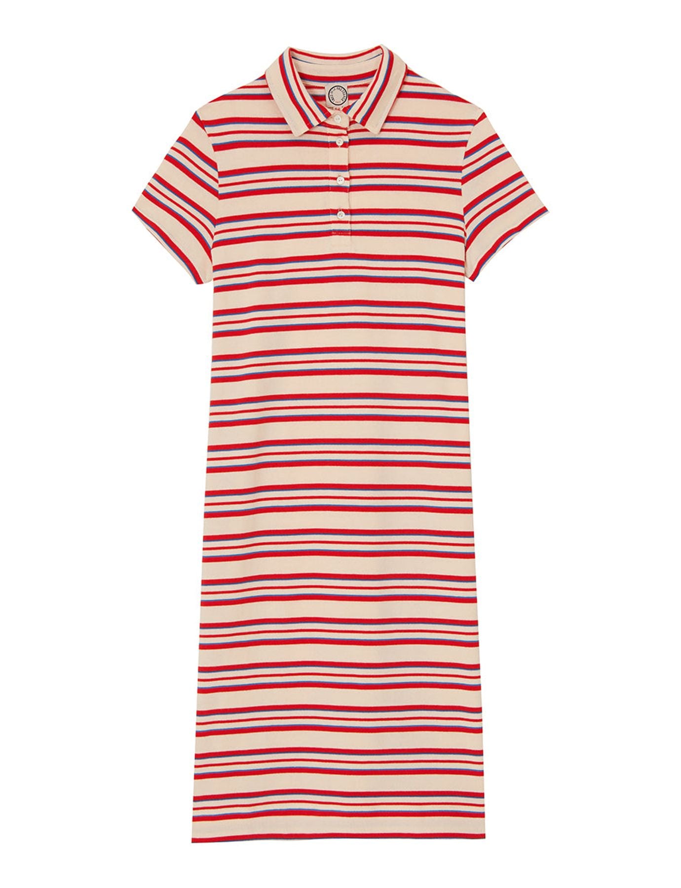 Marie Sarah striped polo dress