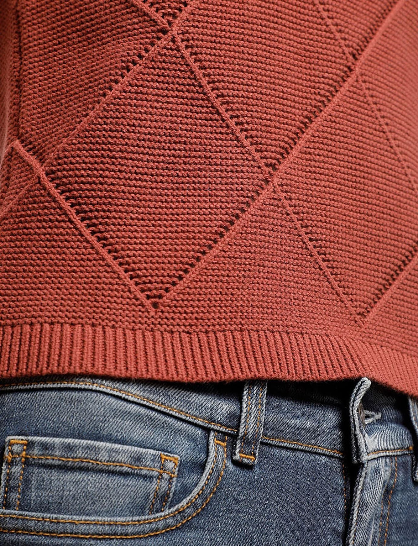 Gaetano ochre knit T-shirt
