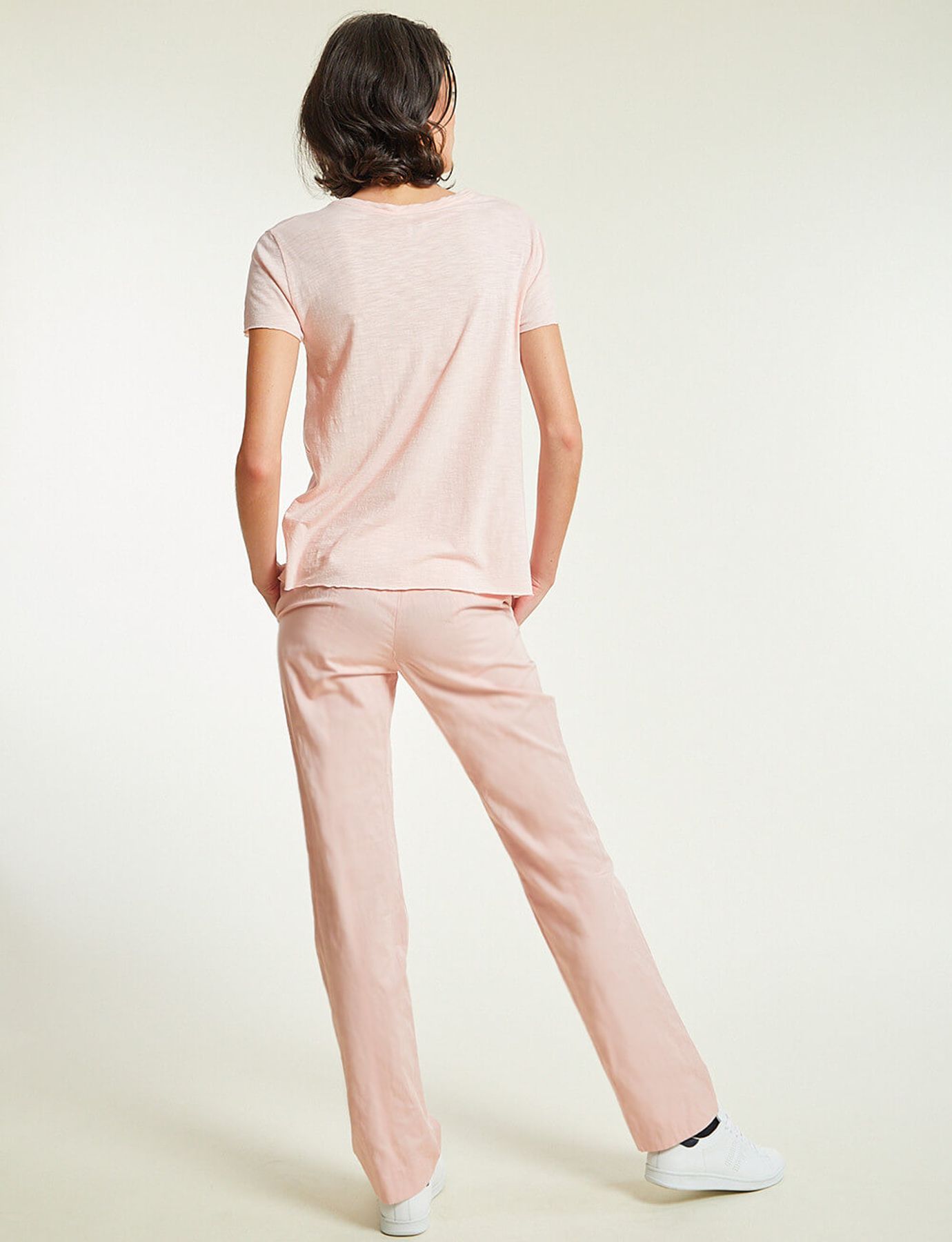Pale pink Anatole trousers