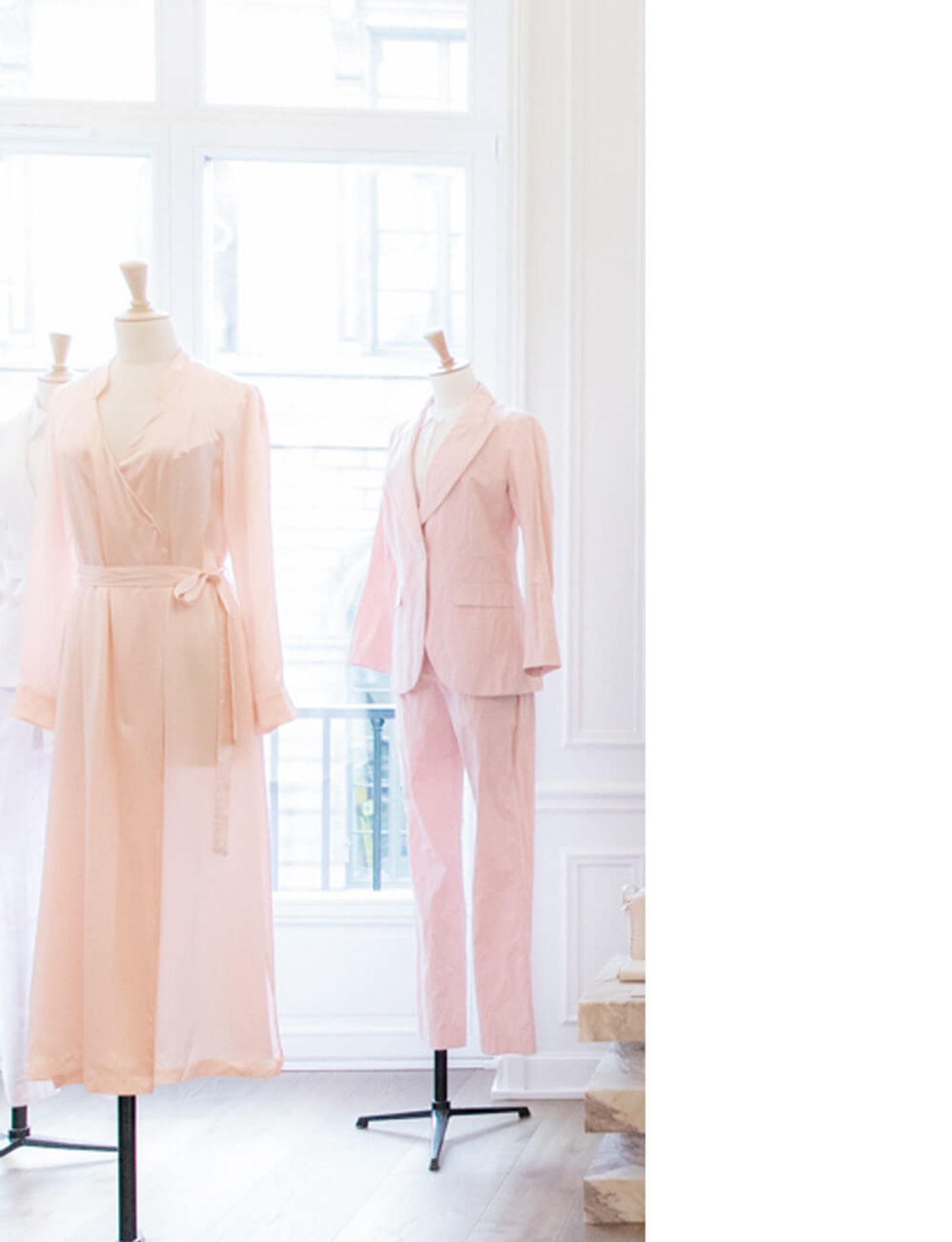 Pale pink Anatole trousers