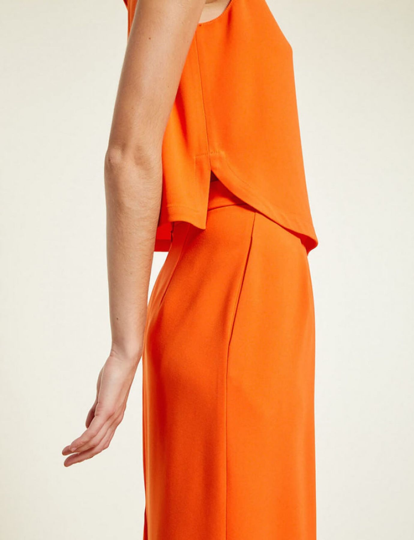 Celeste orange skirt