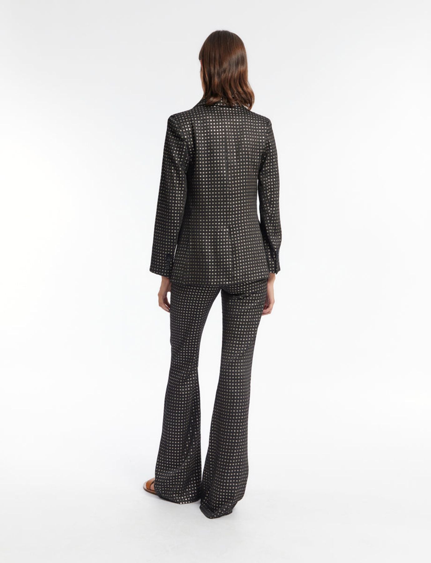 Gaelle black embroidered jacket