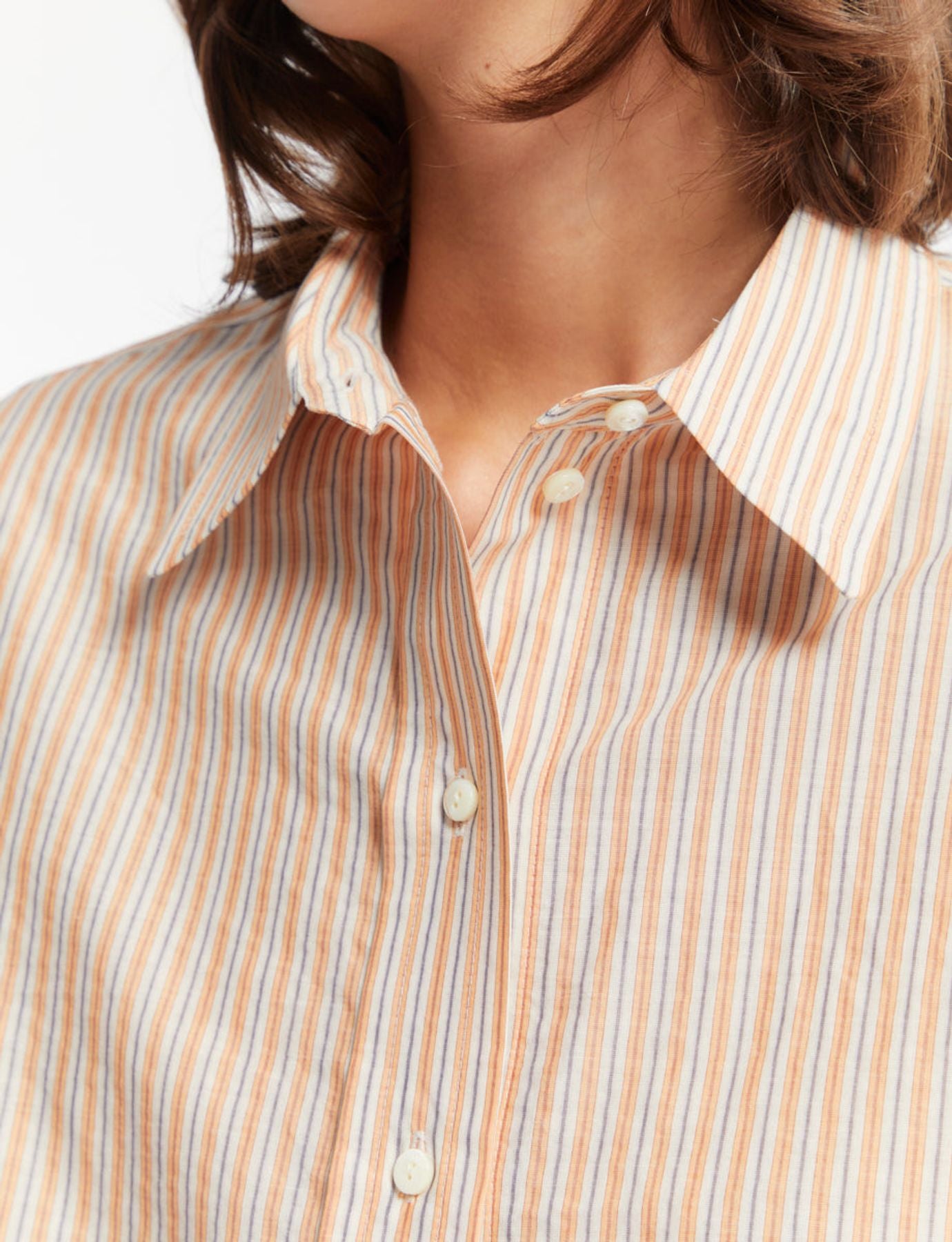 Maureen cotton striped shirt