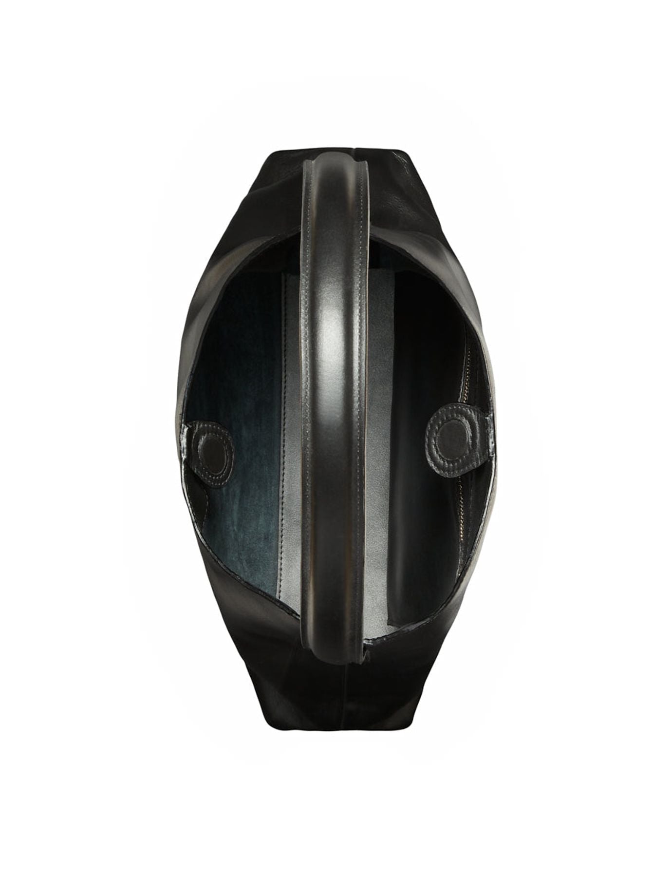 Bolso Léonore, talla M, cuero negro
