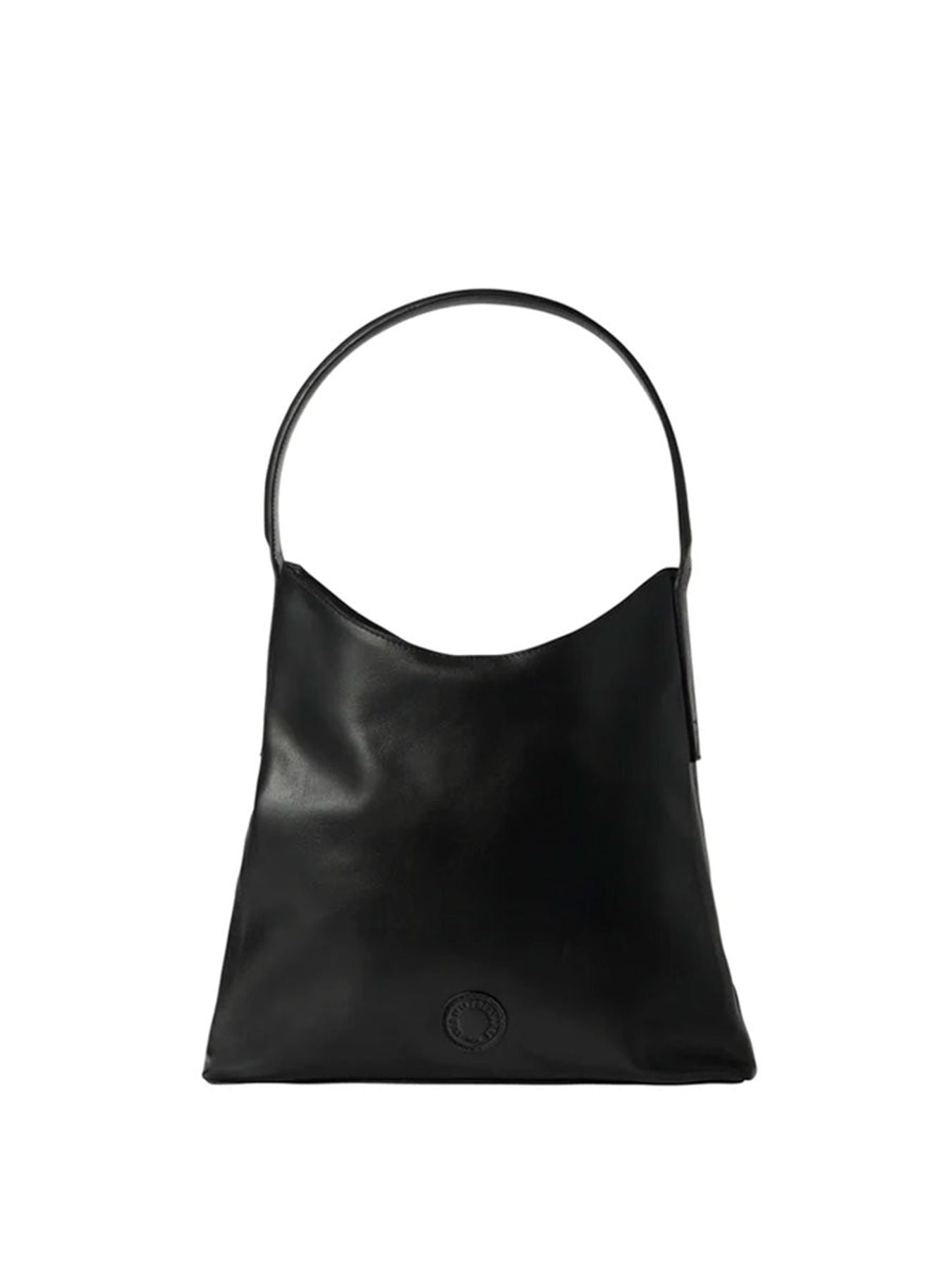 Bolso Léonore, talla M, cuero negro