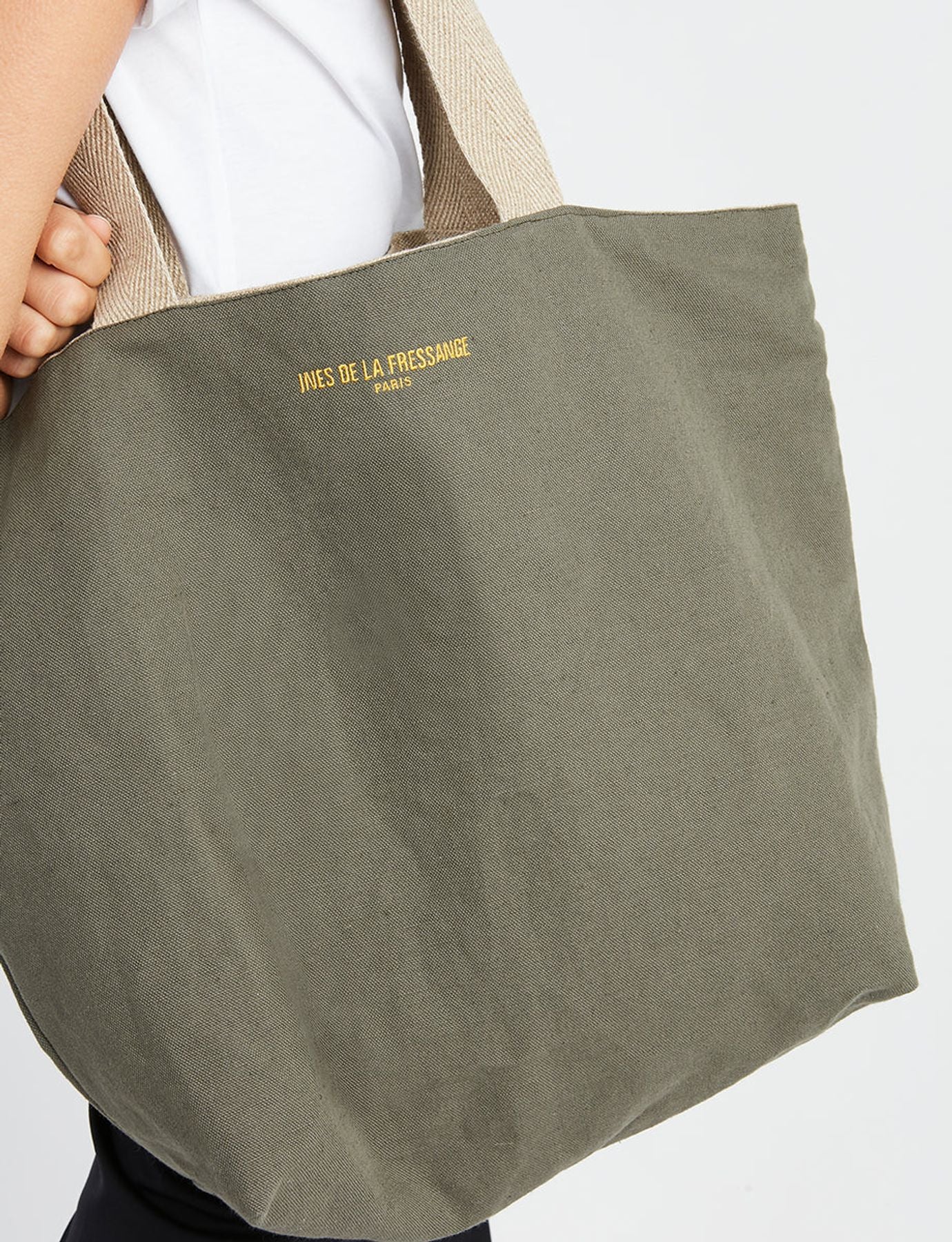Borsa reversibile Lila kaki