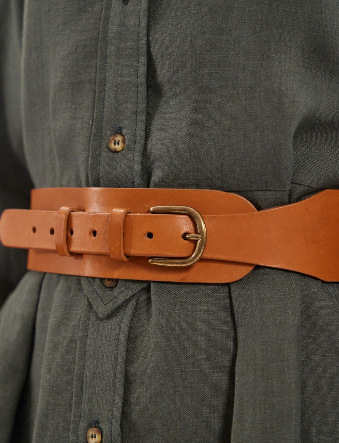Ceinture Paulette camel