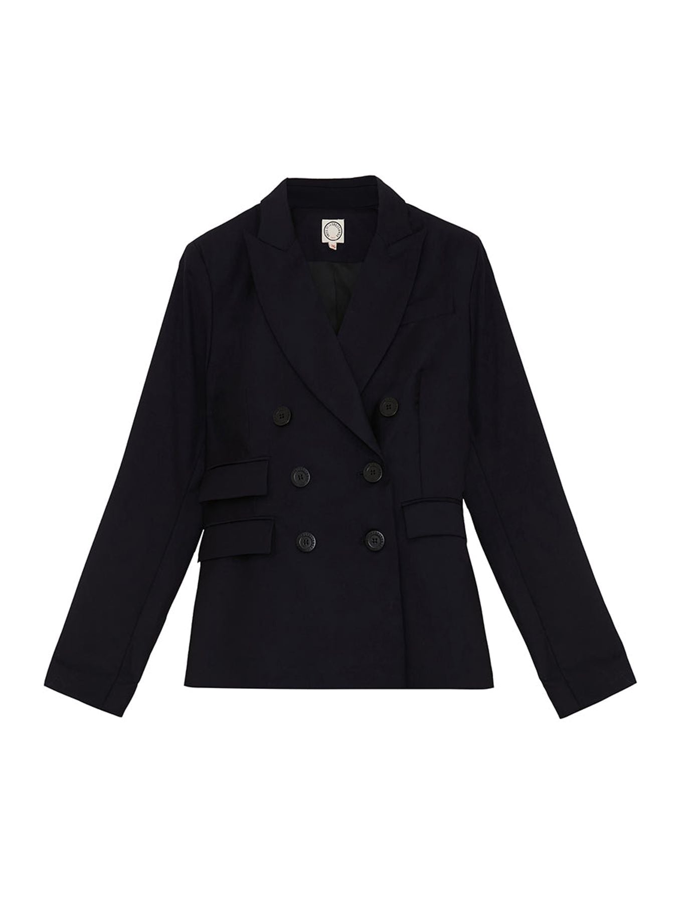 Jacke Maurice Wolle marineblau NICHT MEHR GEBRAUCHT