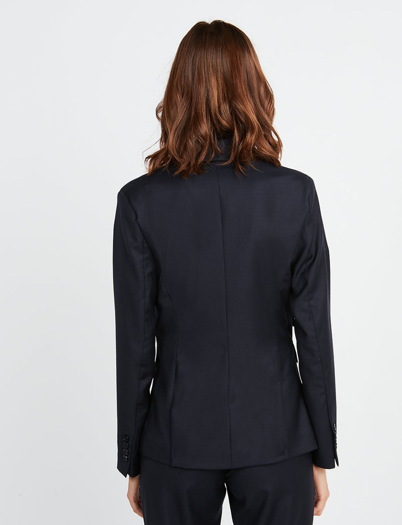 Jacke Maurice Wolle marineblau NICHT MEHR GEBRAUCHT