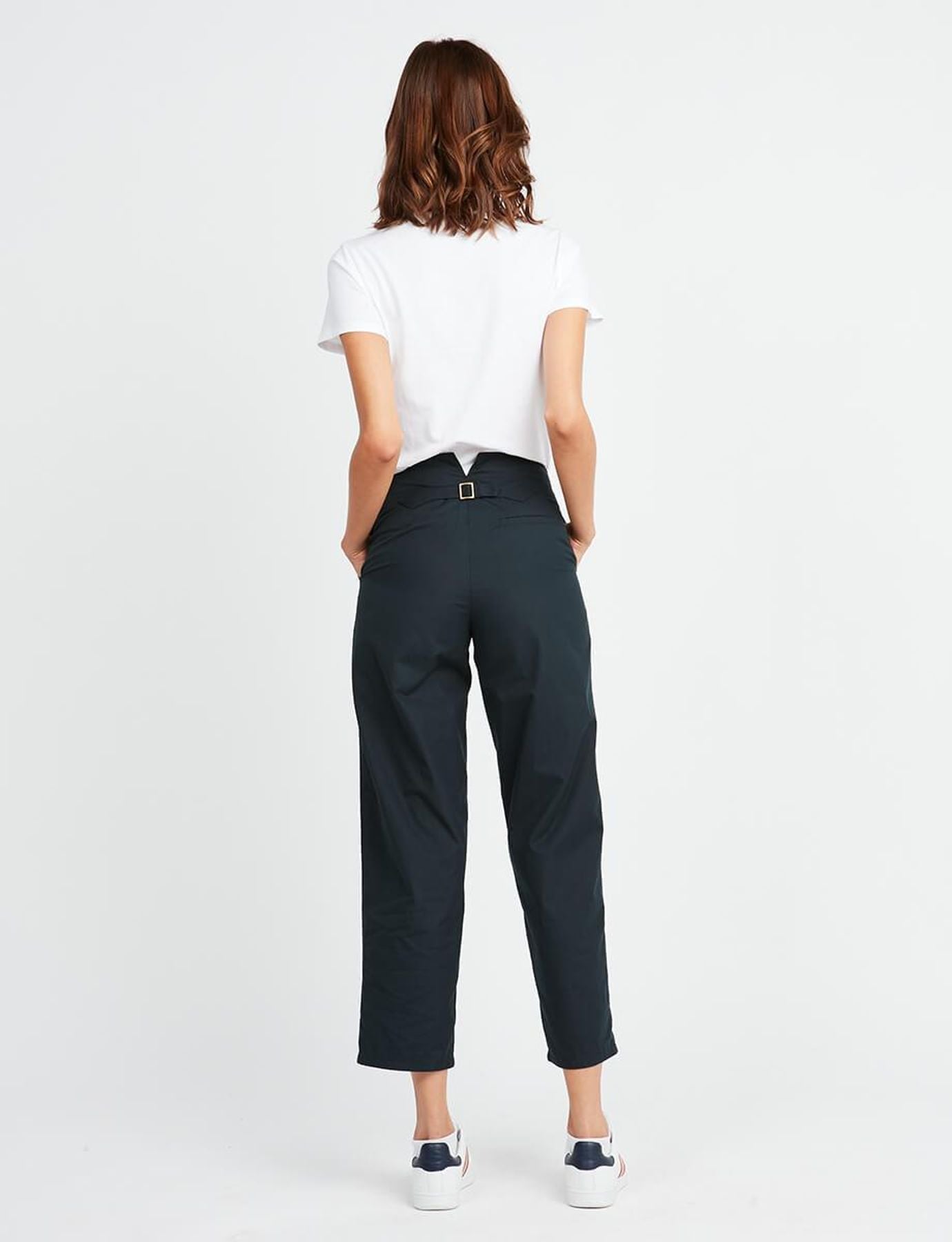 Pantalon Constantin coton bleu marine