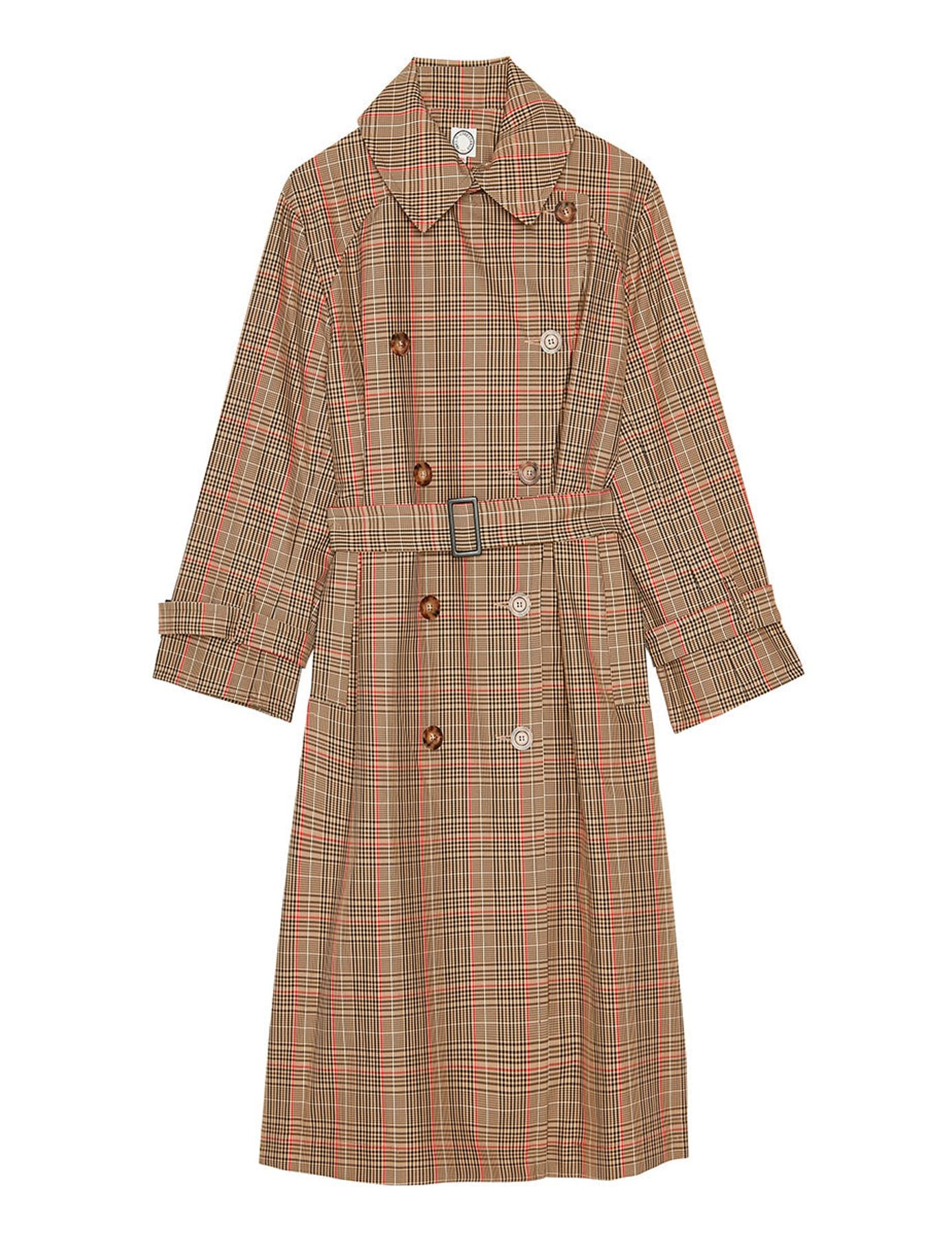 Blake Prince of Wales beige trench coat