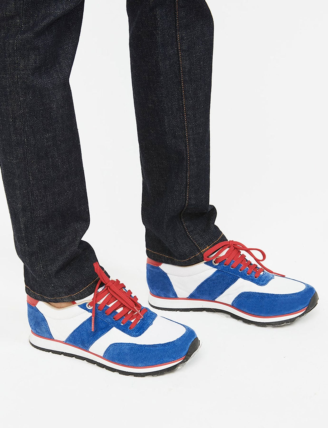 Baskets UZS x Ines Unisexe bleues