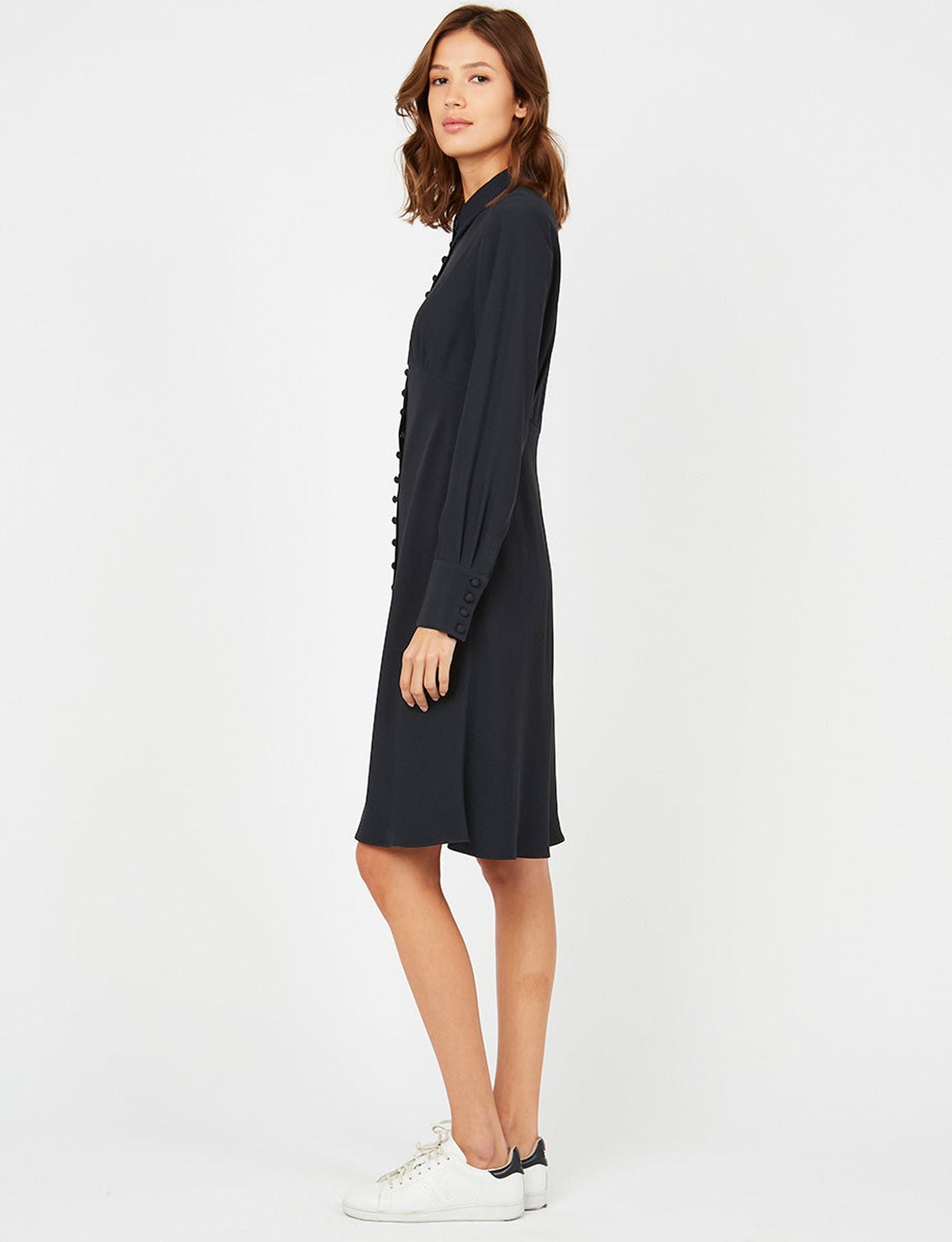 Robe Thaïs bleu nuit