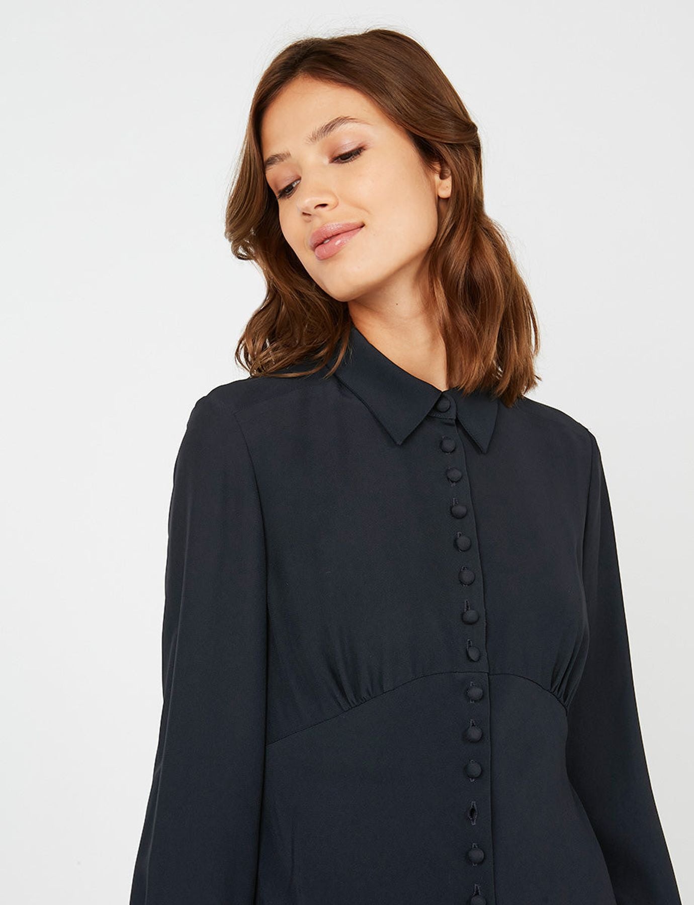 Robe Thaïs bleu nuit