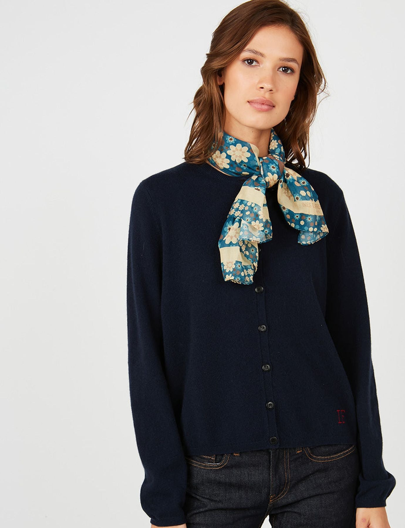 Foulard Soho Boulbon bleu