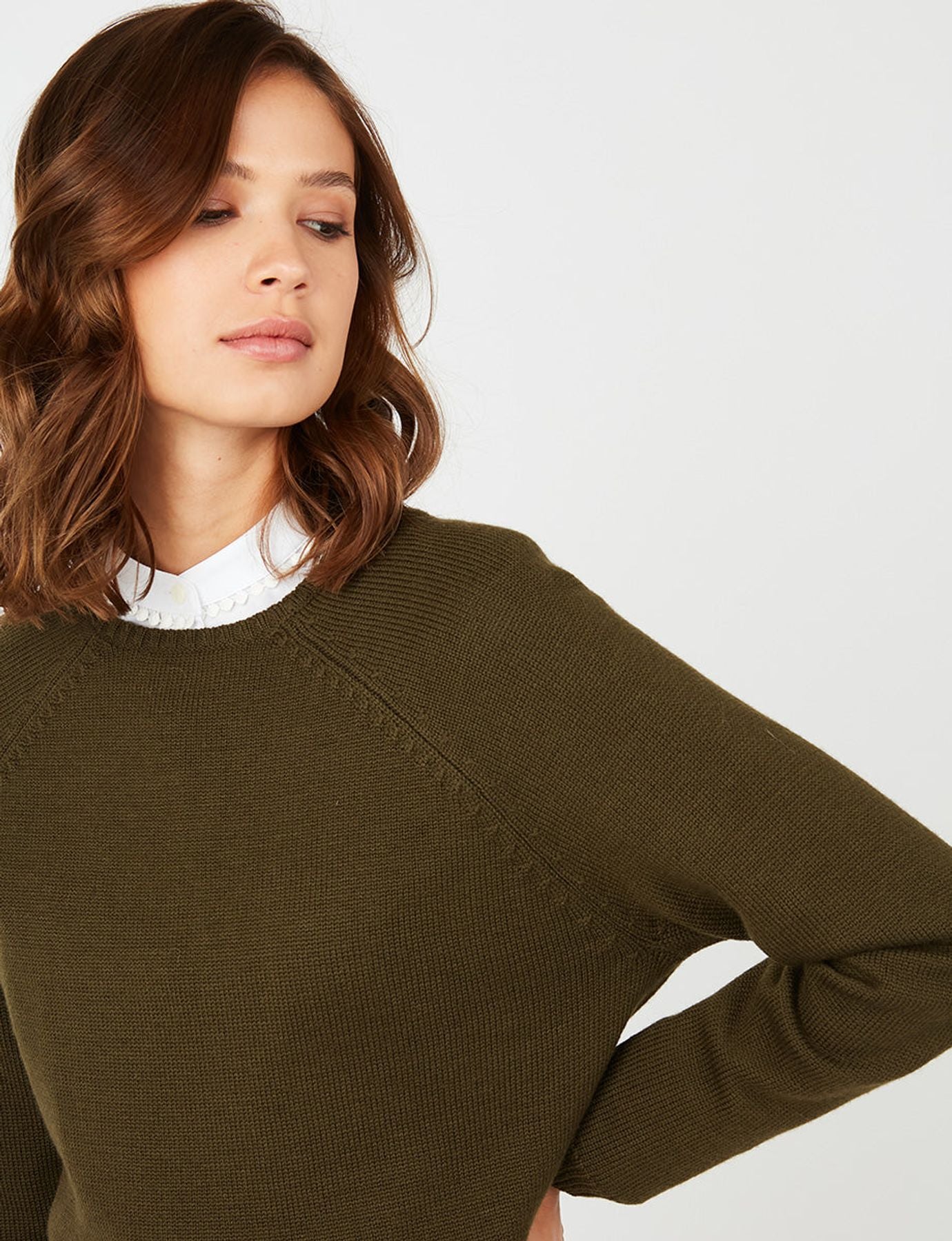 Achille khaki jumper