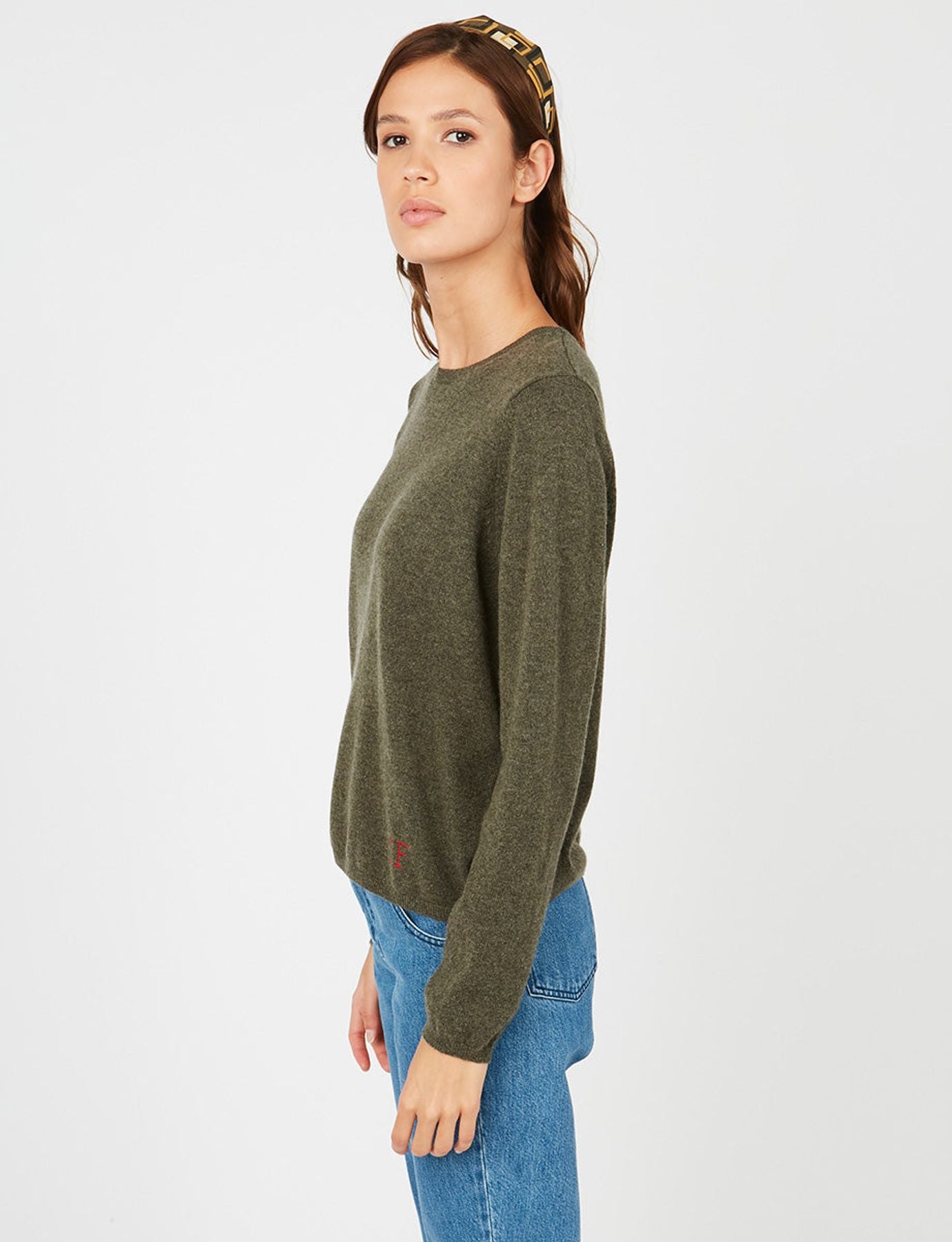 Angelina khaki jumper