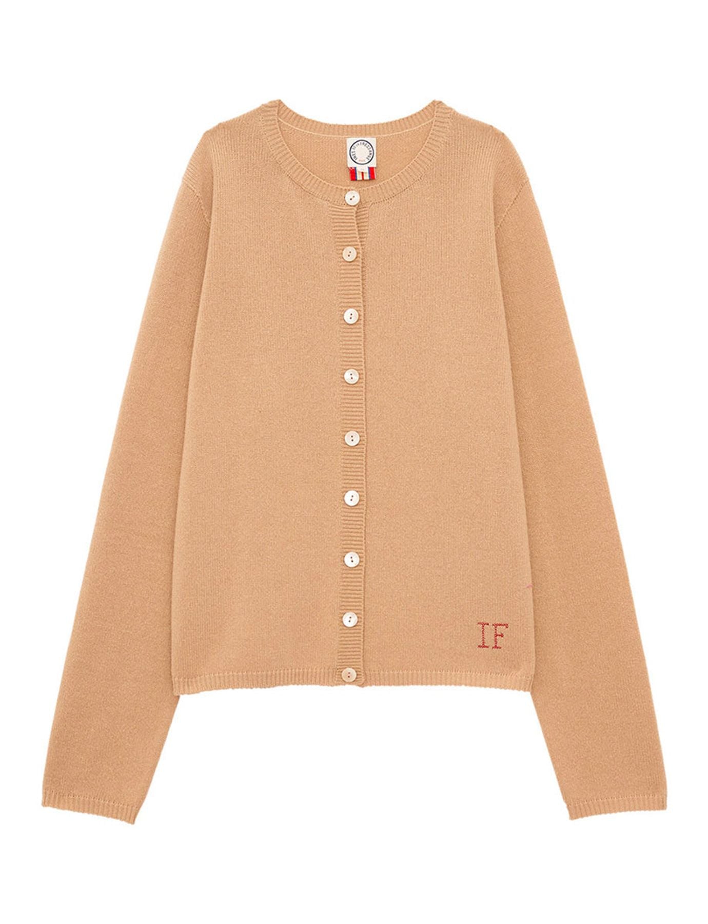 Cesaria camel cardigan