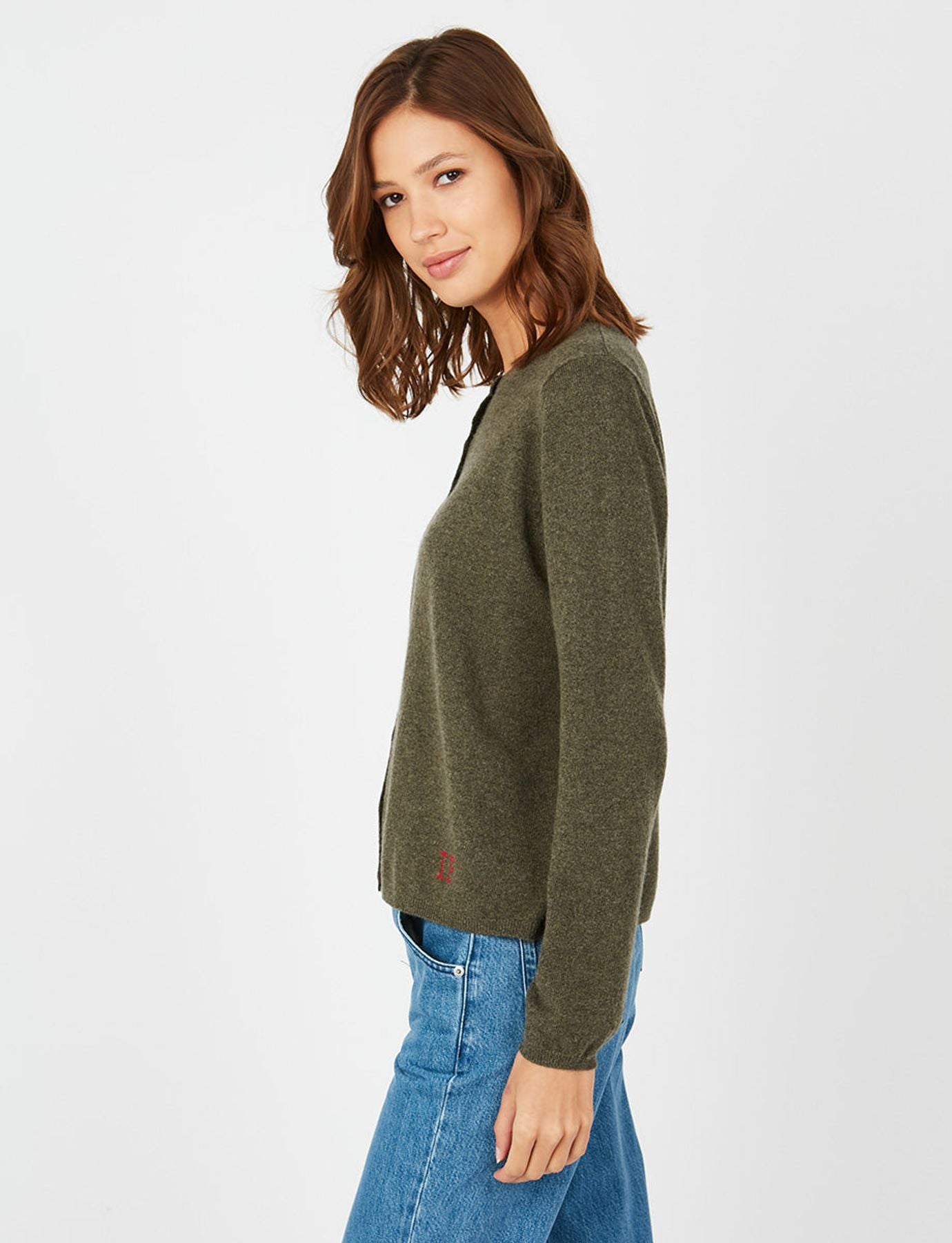 Cesaria khaki cardigan