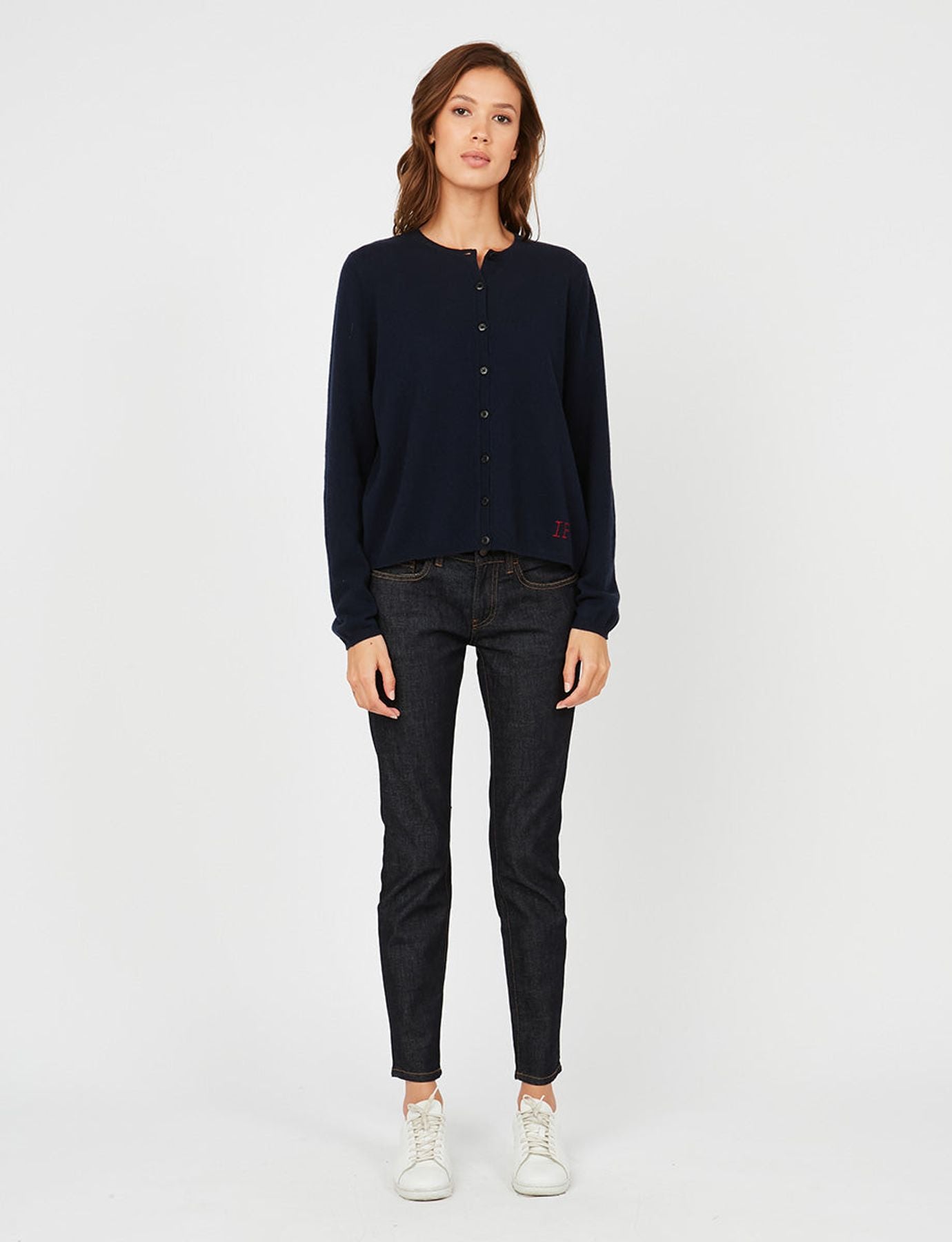 Cesaria navy blue cardigan