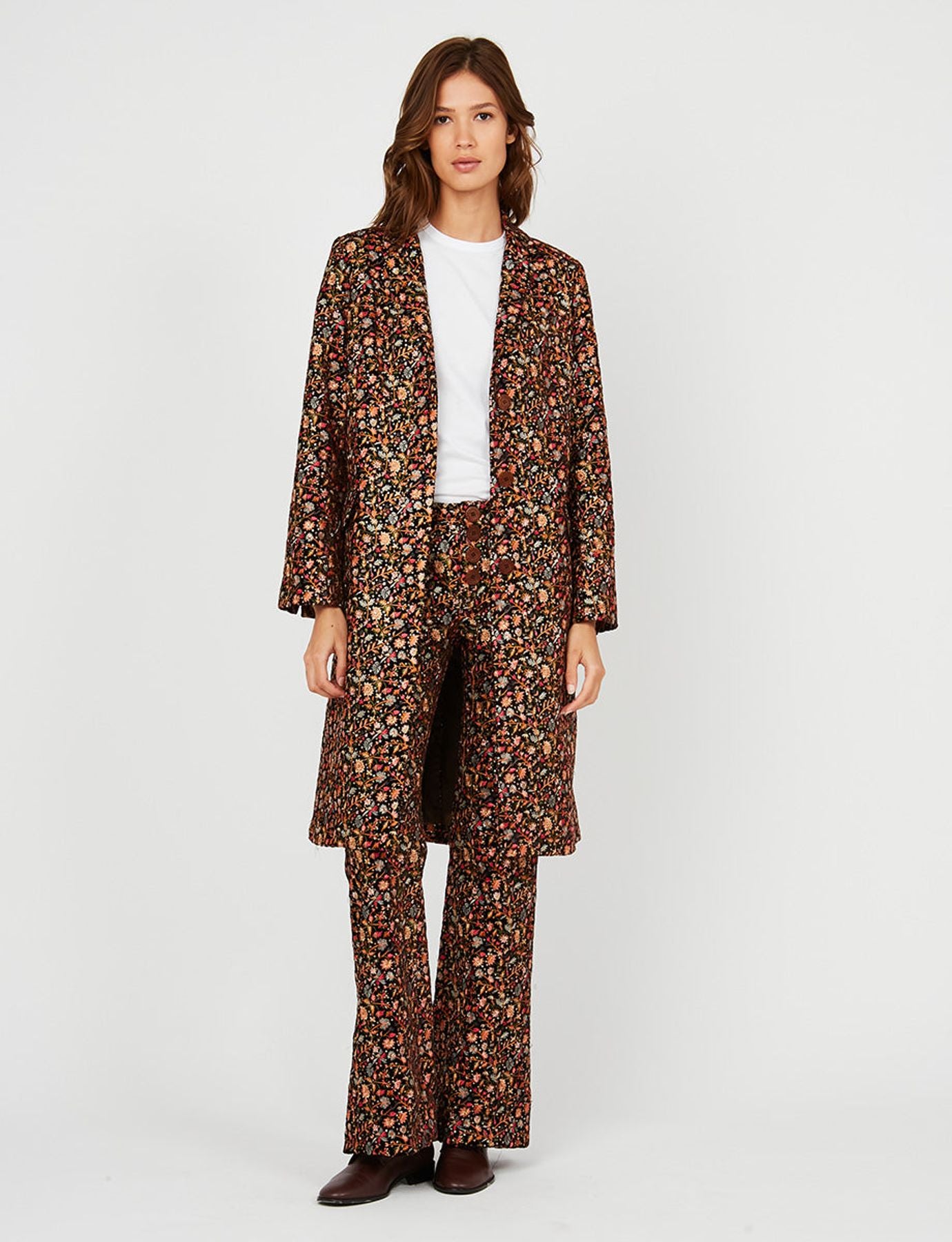 Franck embroidered coat