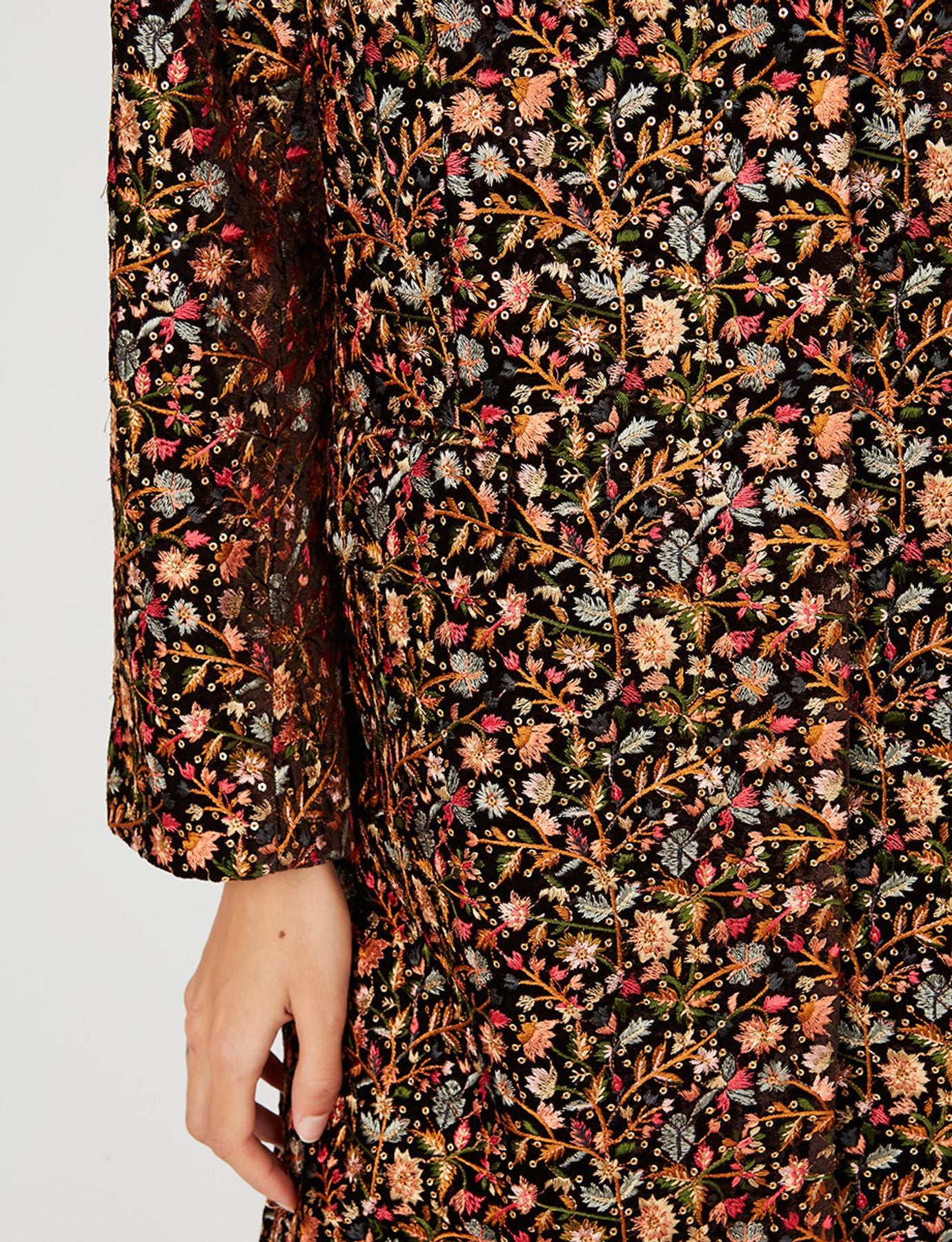 Franck embroidered coat