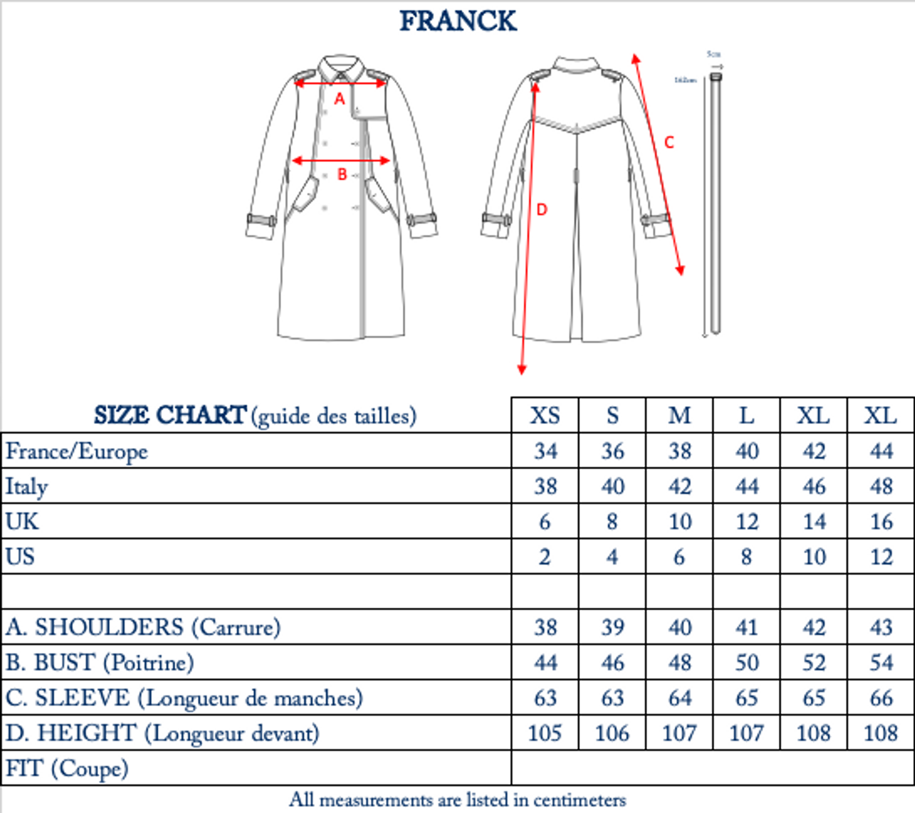Franck embroidered coat