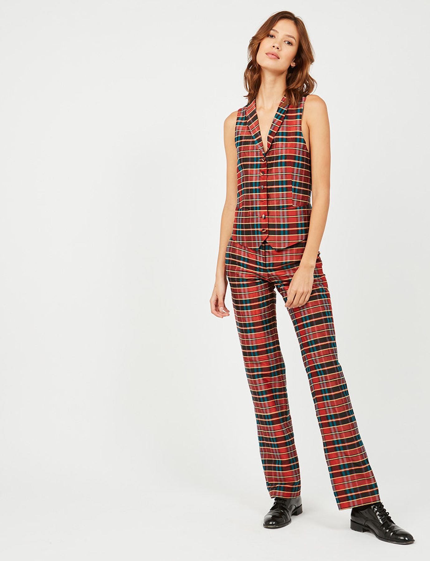Francisco taffeta trousers