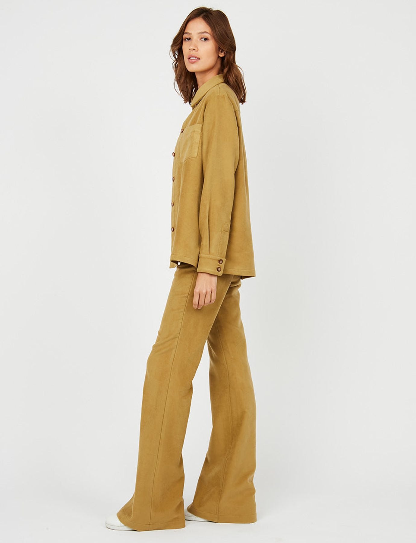 Pantaloni Charlotte color kaki