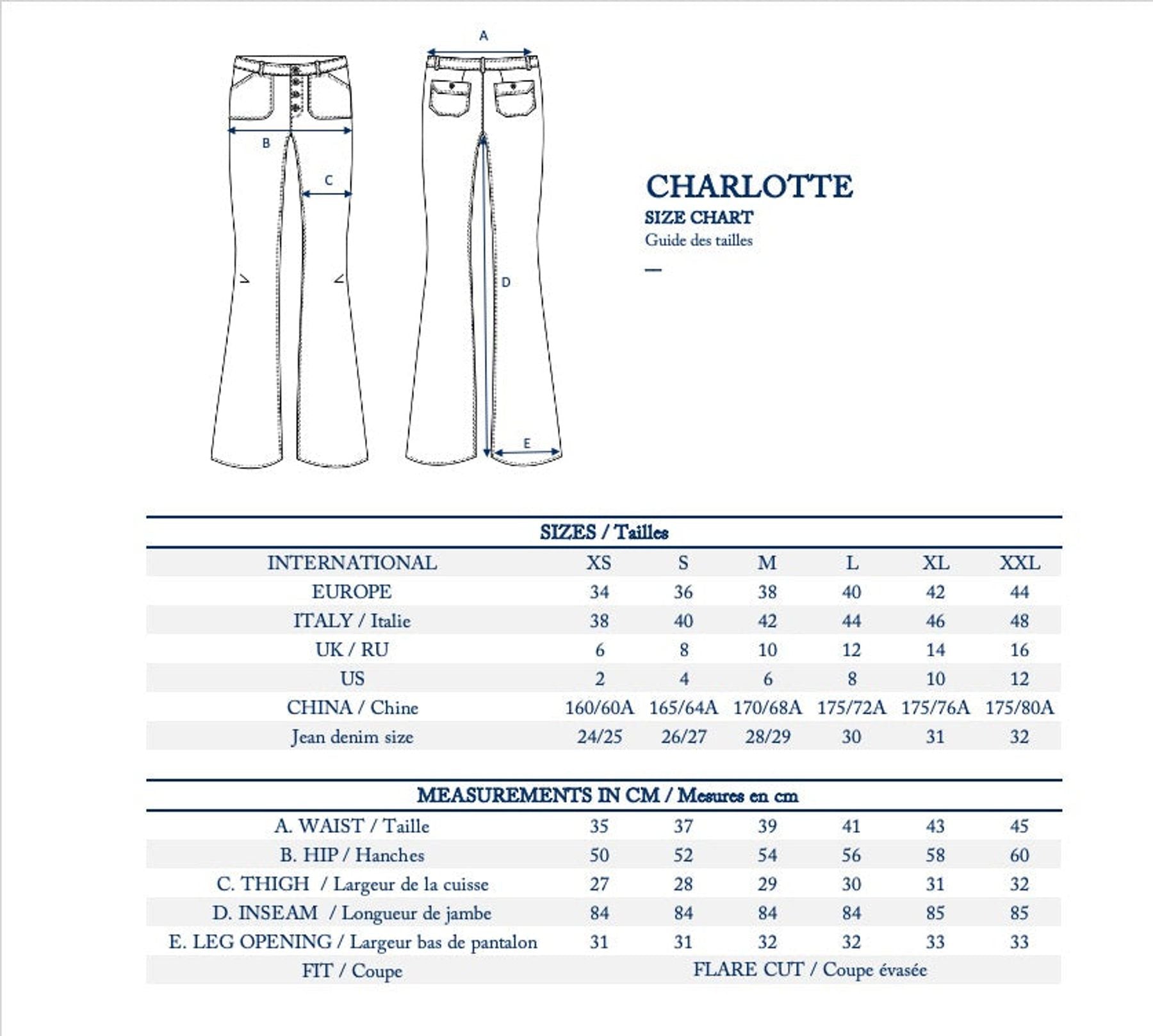 Pantaloni Charlotte color kaki