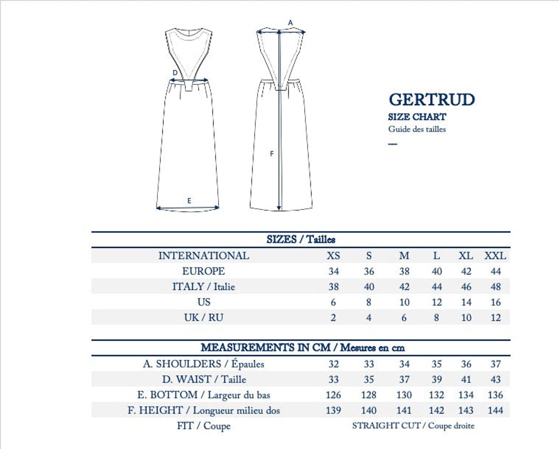 Black Gertrud dress